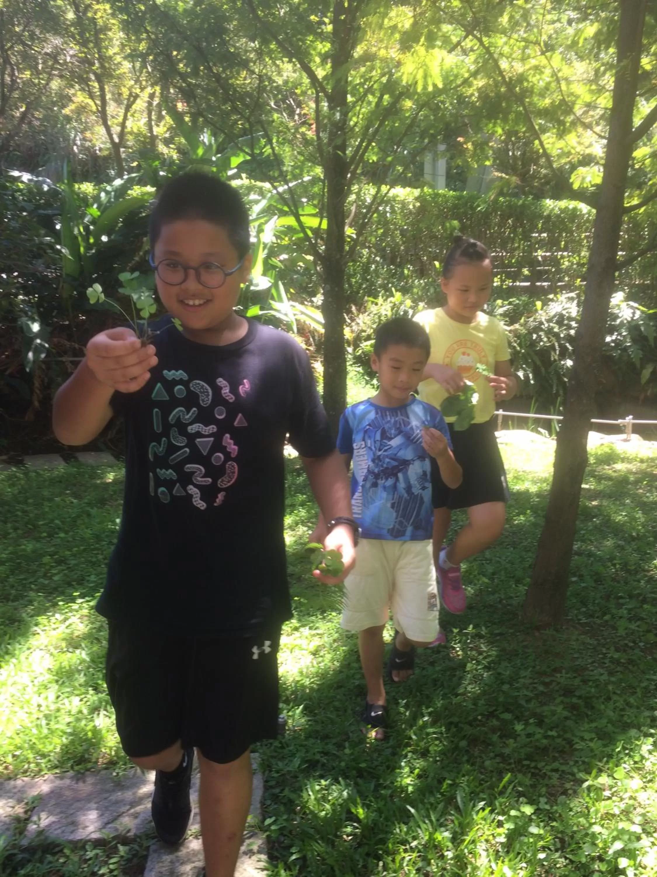 Family in Rainbow Bridge B&B