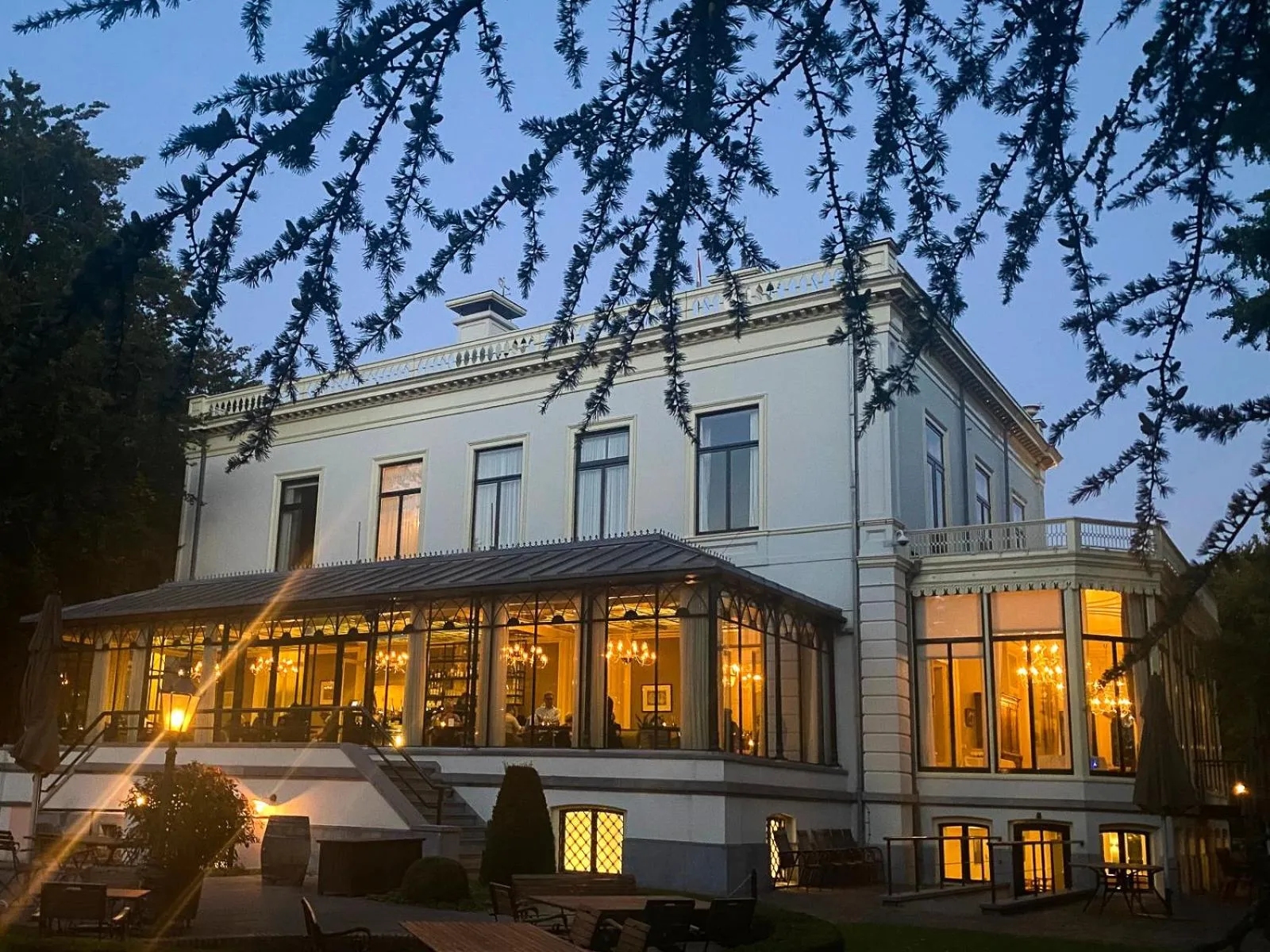 Restaurant/places to eat in Kasteel De Vanenburg