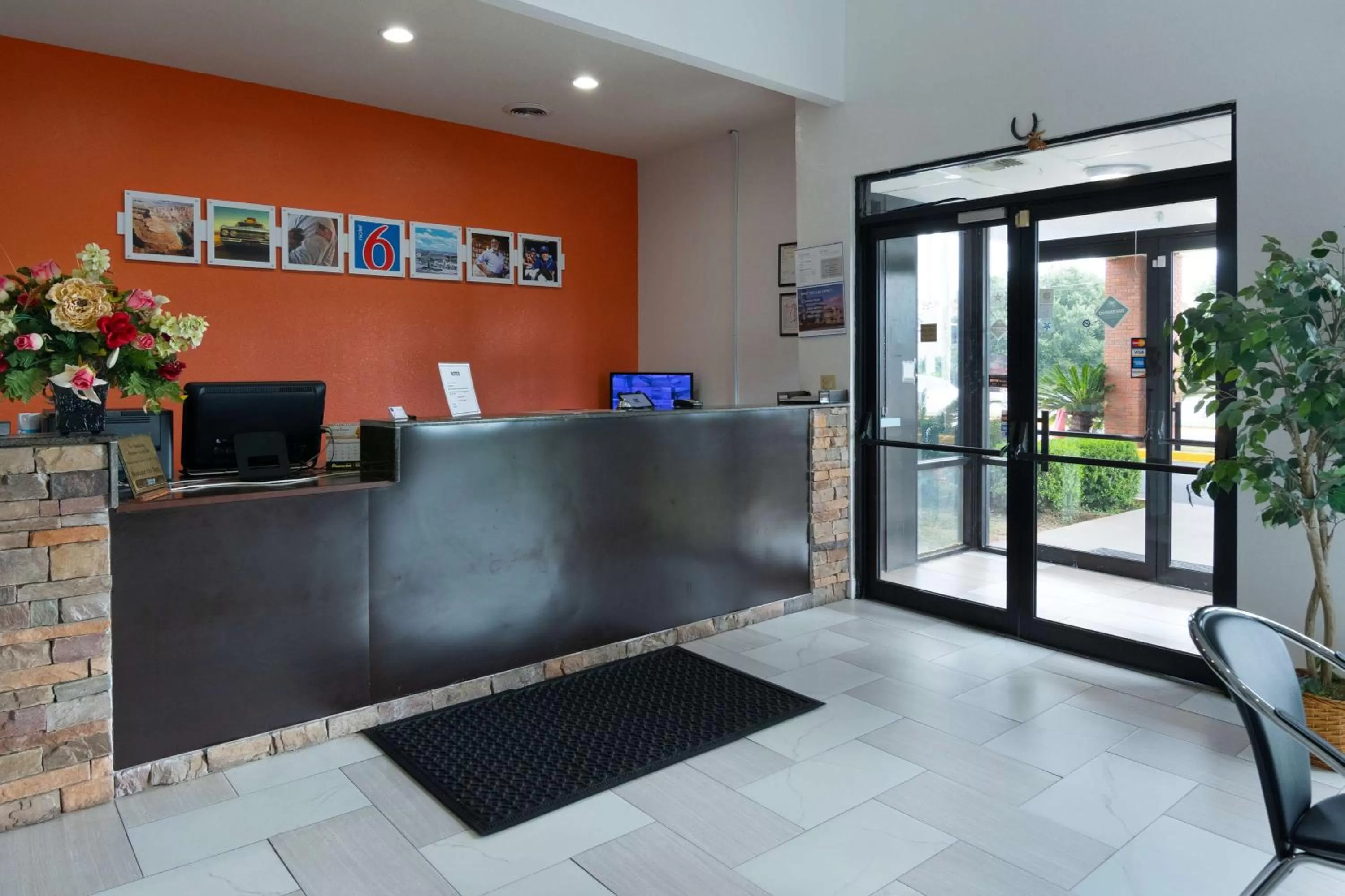 Property logo or sign in Motel 6-Montgomery, AL - Coliseum