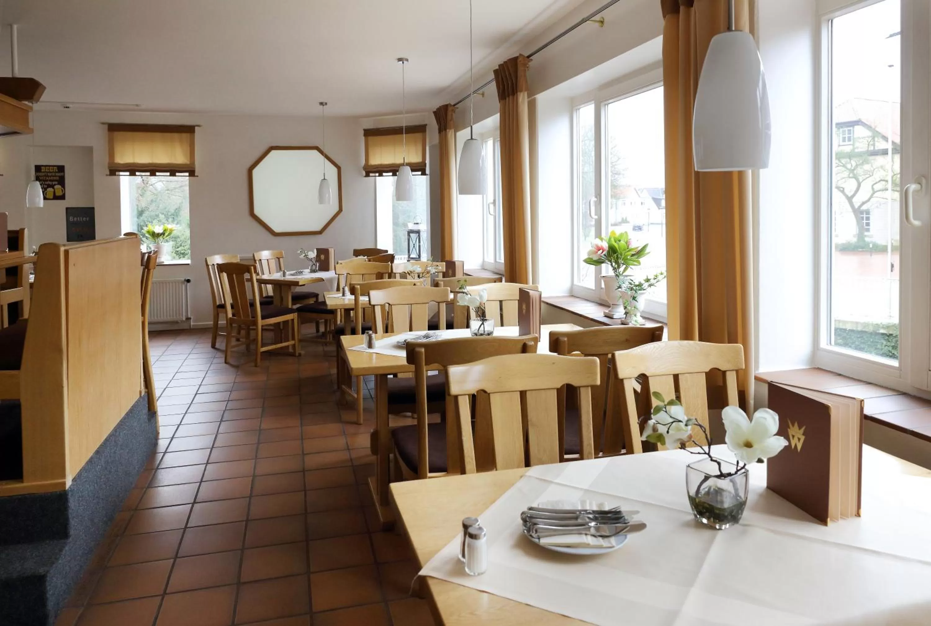 Restaurant/places to eat in Hotel Weserschlösschen