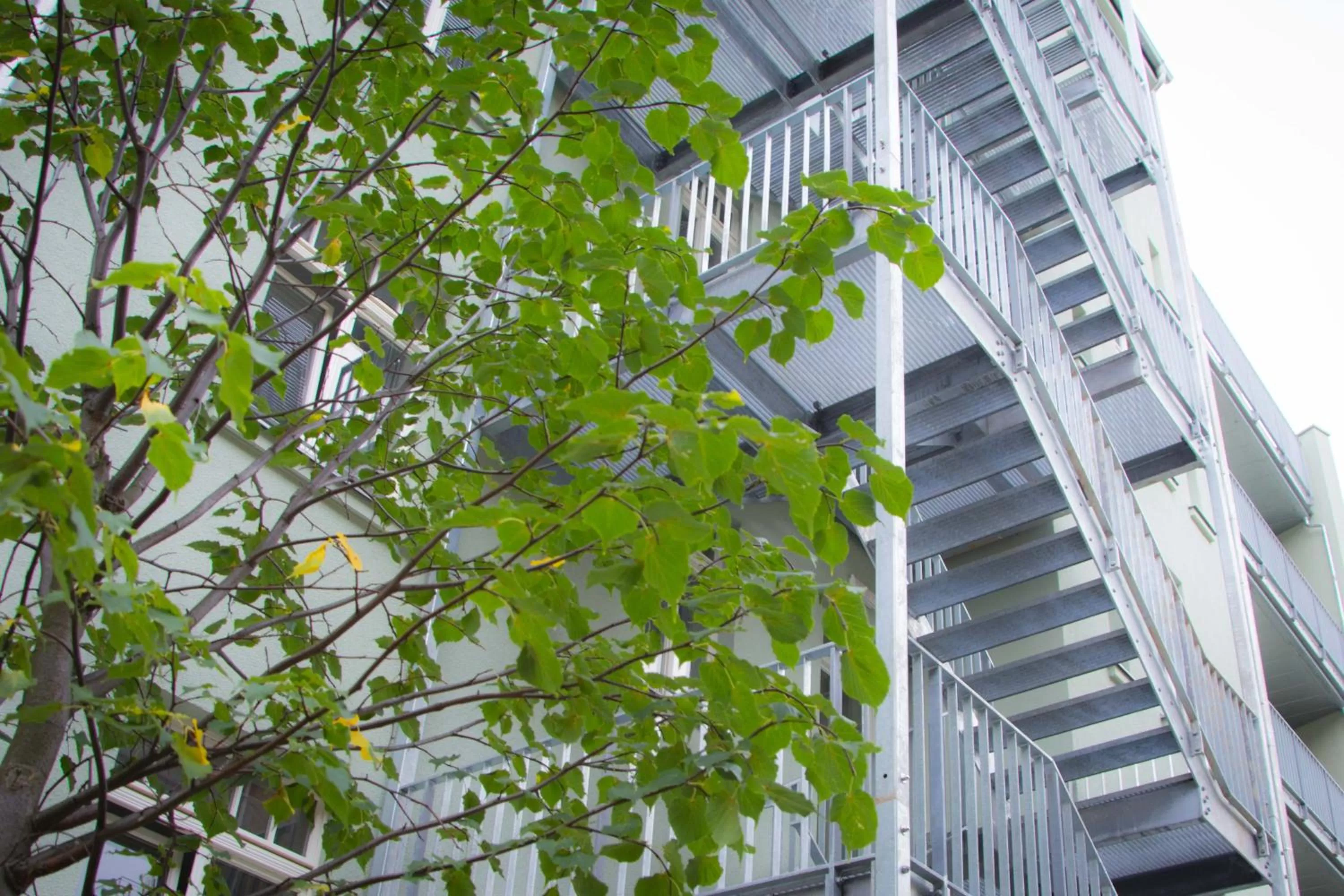 Inner courtyard view in Lindenau Inn