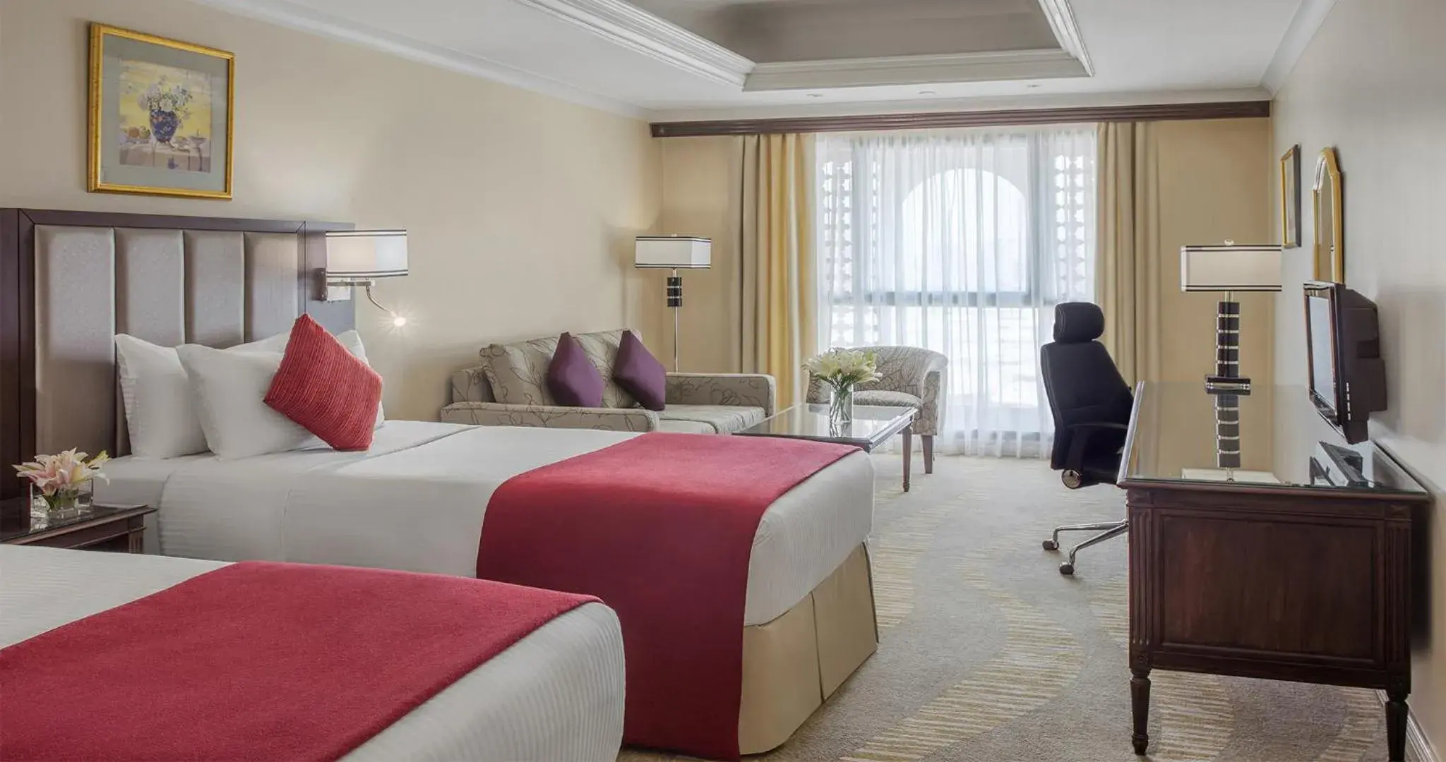Three-Bedroom Presidential Suite with City View in InterContinental Dar Al Iman Madinah by IHG Three-Bedroom Presidential Suite with City View in InterContinental Dar Al Iman Madinah by IHG