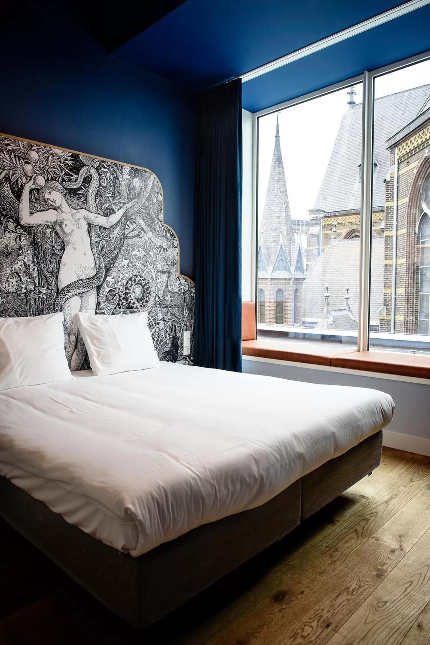 Bed in Hotel Mariënhage