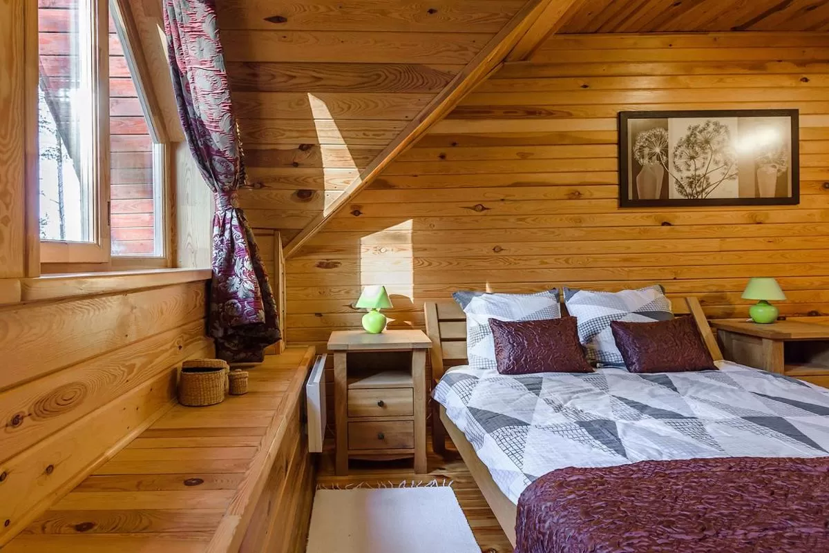 Bed in Svečių namai Smalvas