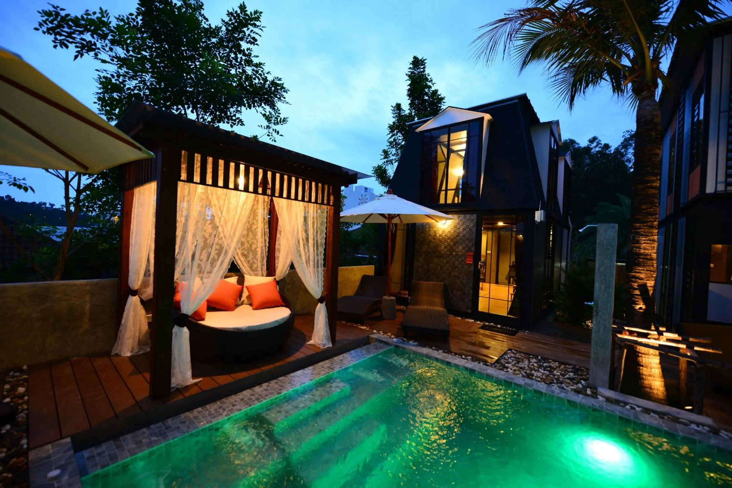 Swimming pool in Bukit Pool Villas - SHA Extra Plus