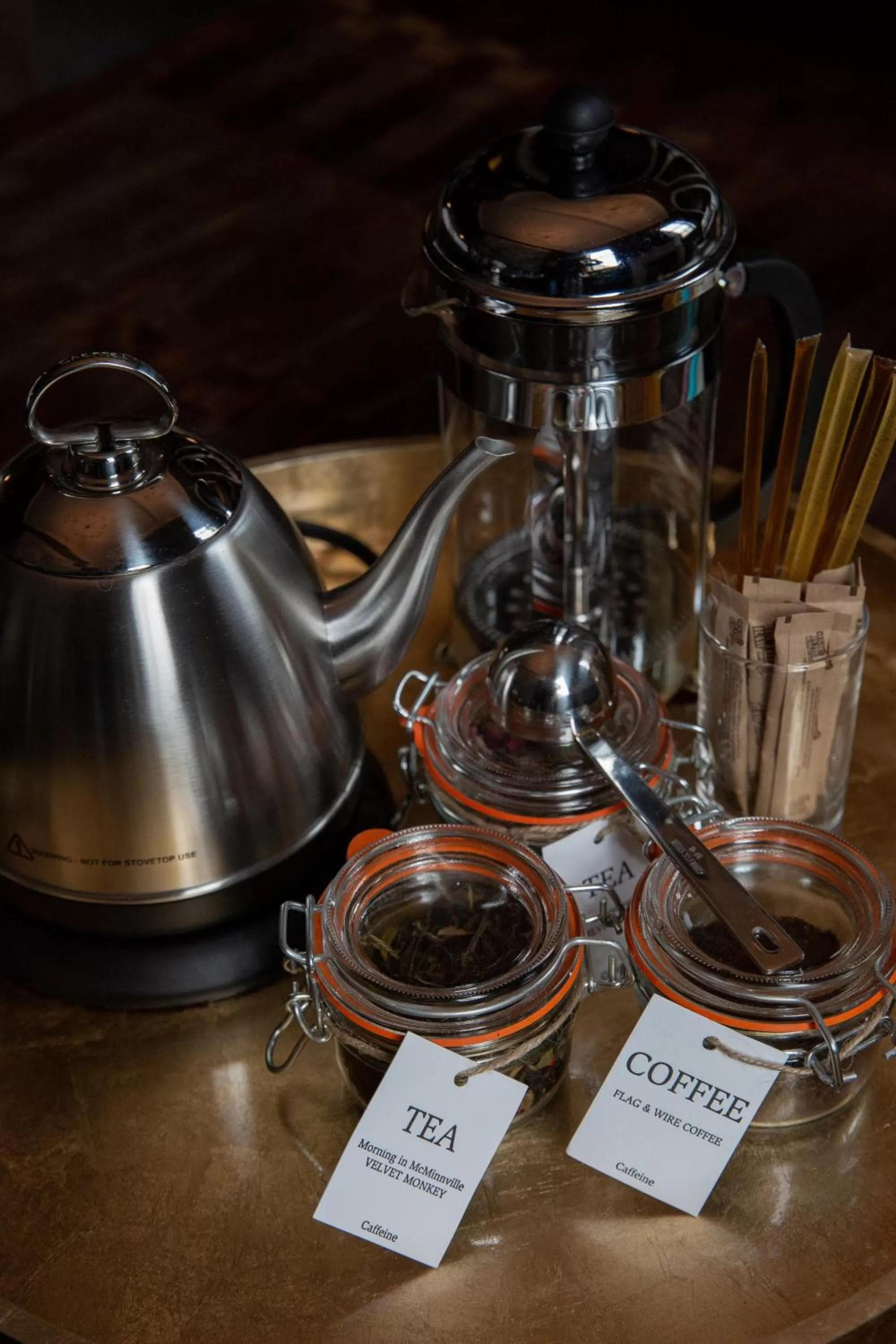 Coffee/tea facilities in Atticus Hotel