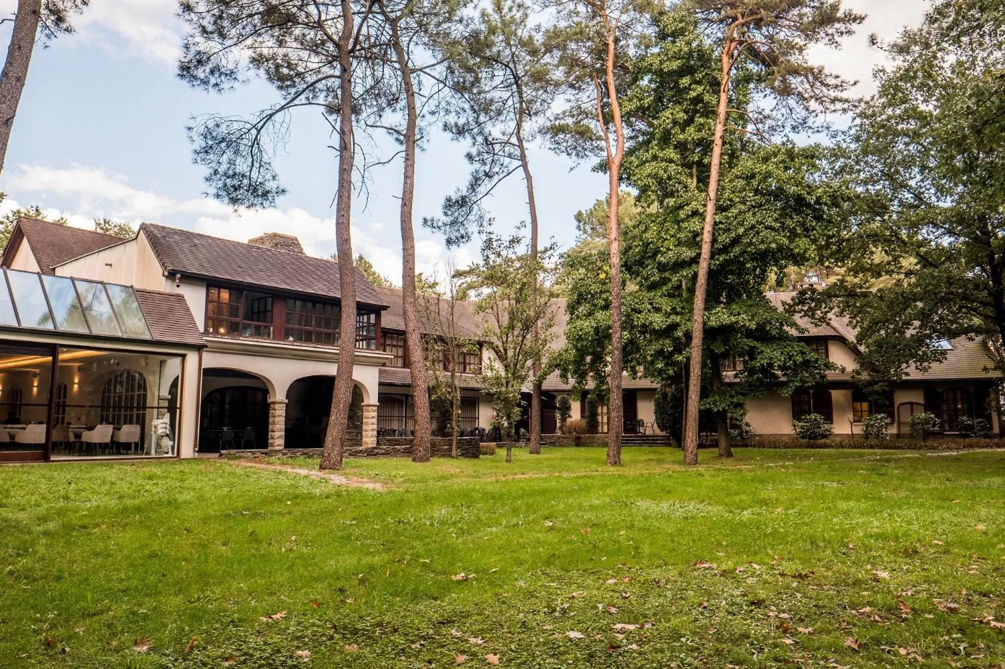 Garden view in Corsendonk Hooge Heyde