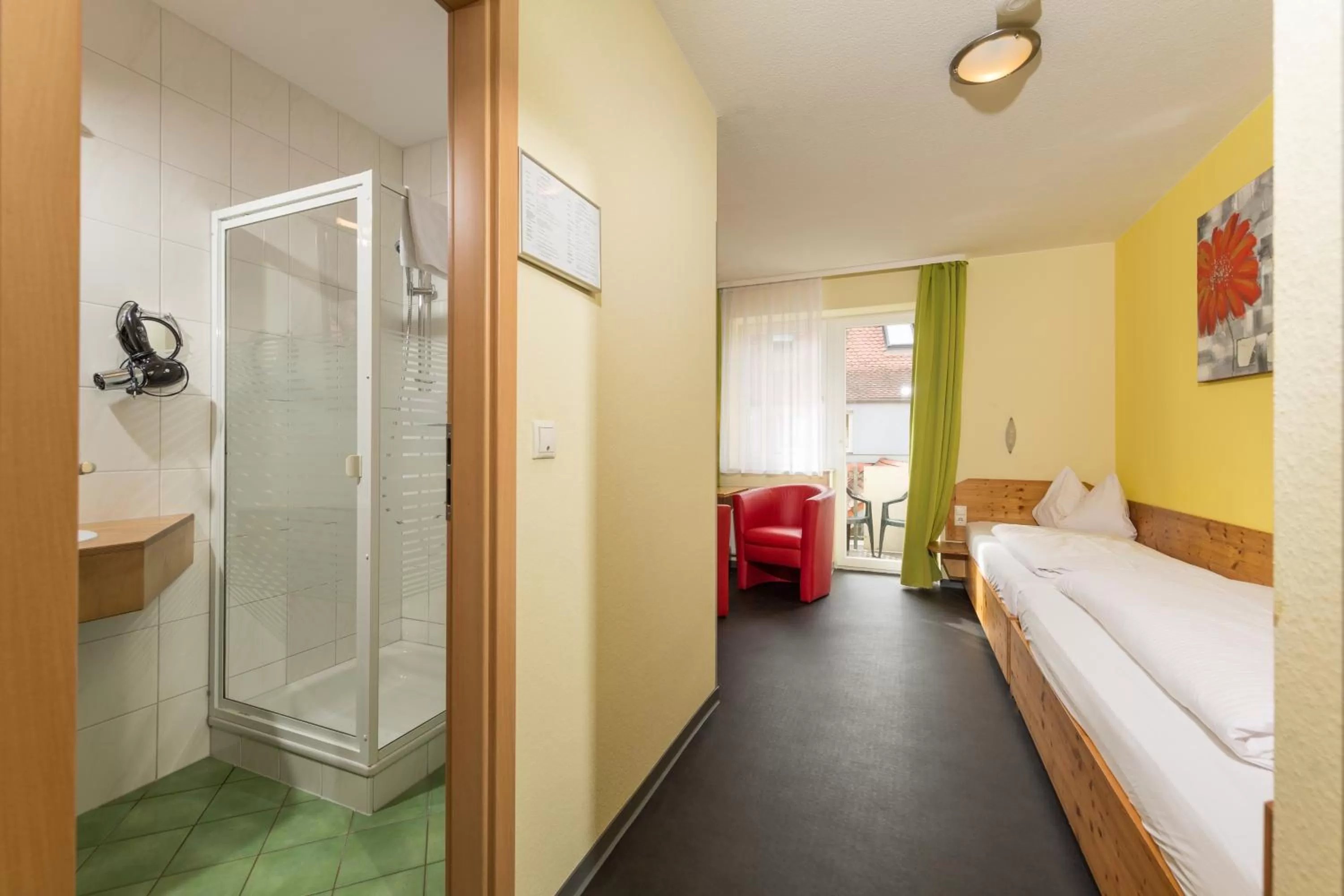 Bed in Hotel Demling