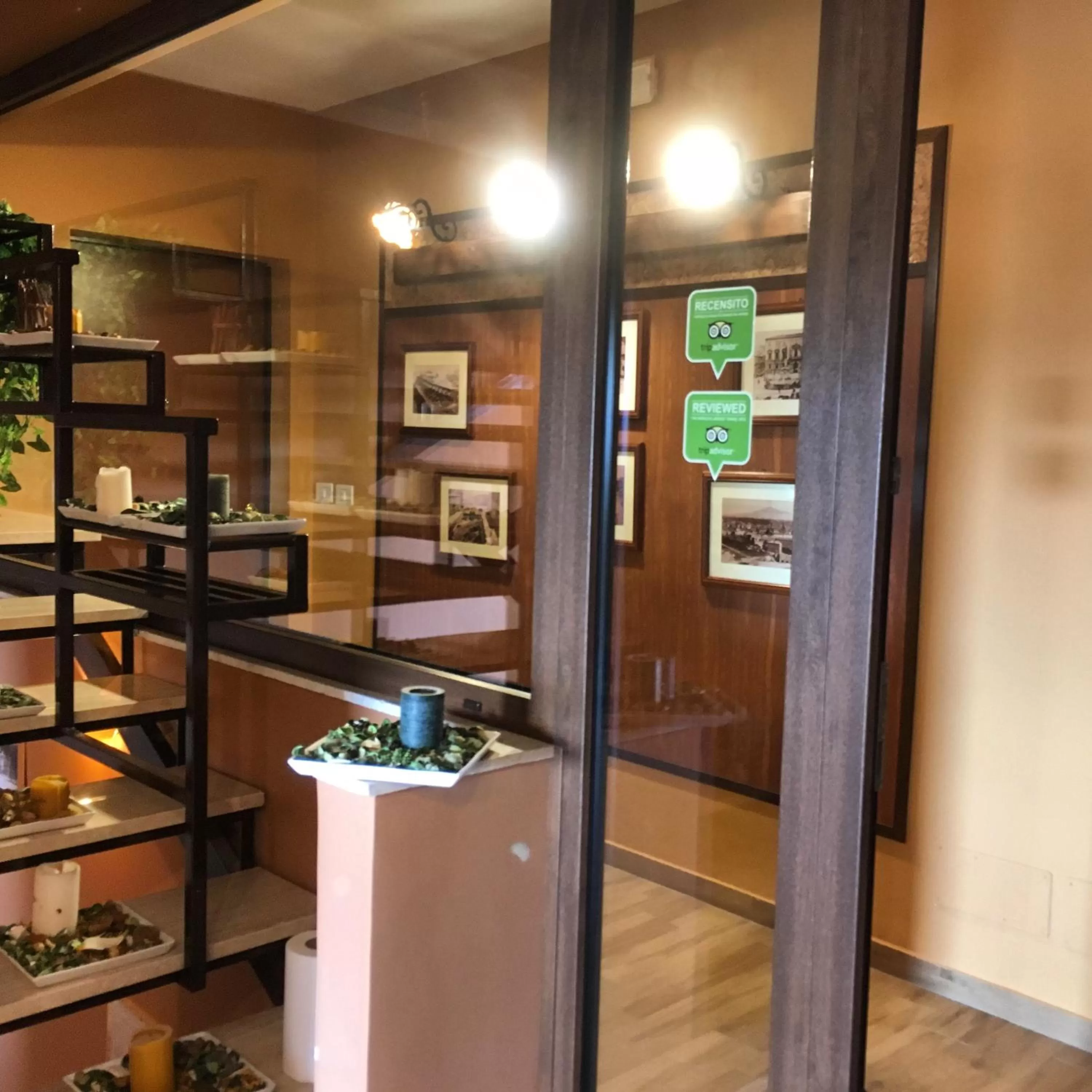 Lobby or reception in B&B Terrazza dell'Etna