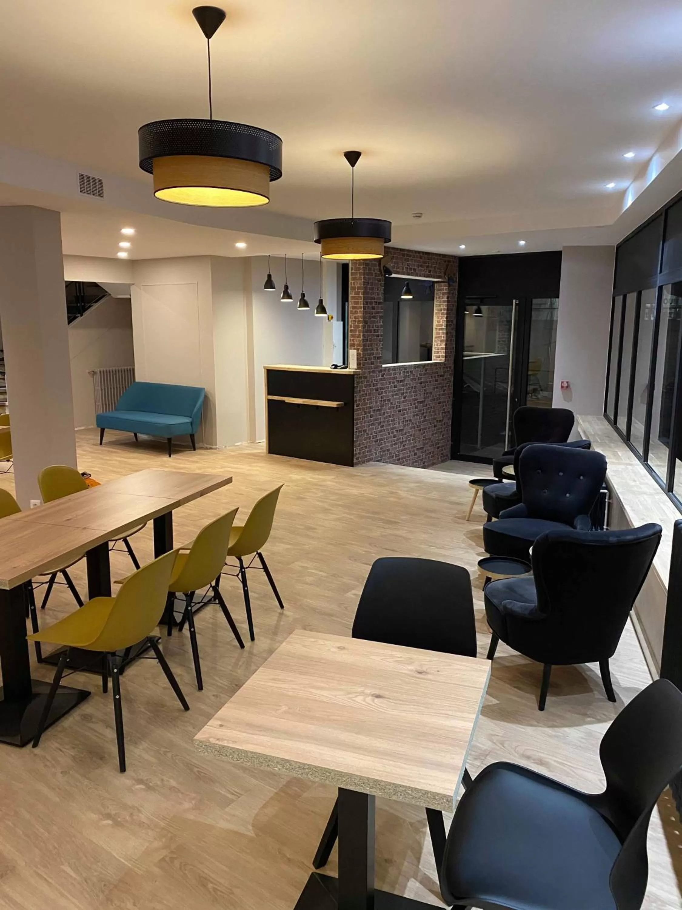 Lobby or reception in Hotel De Quebec