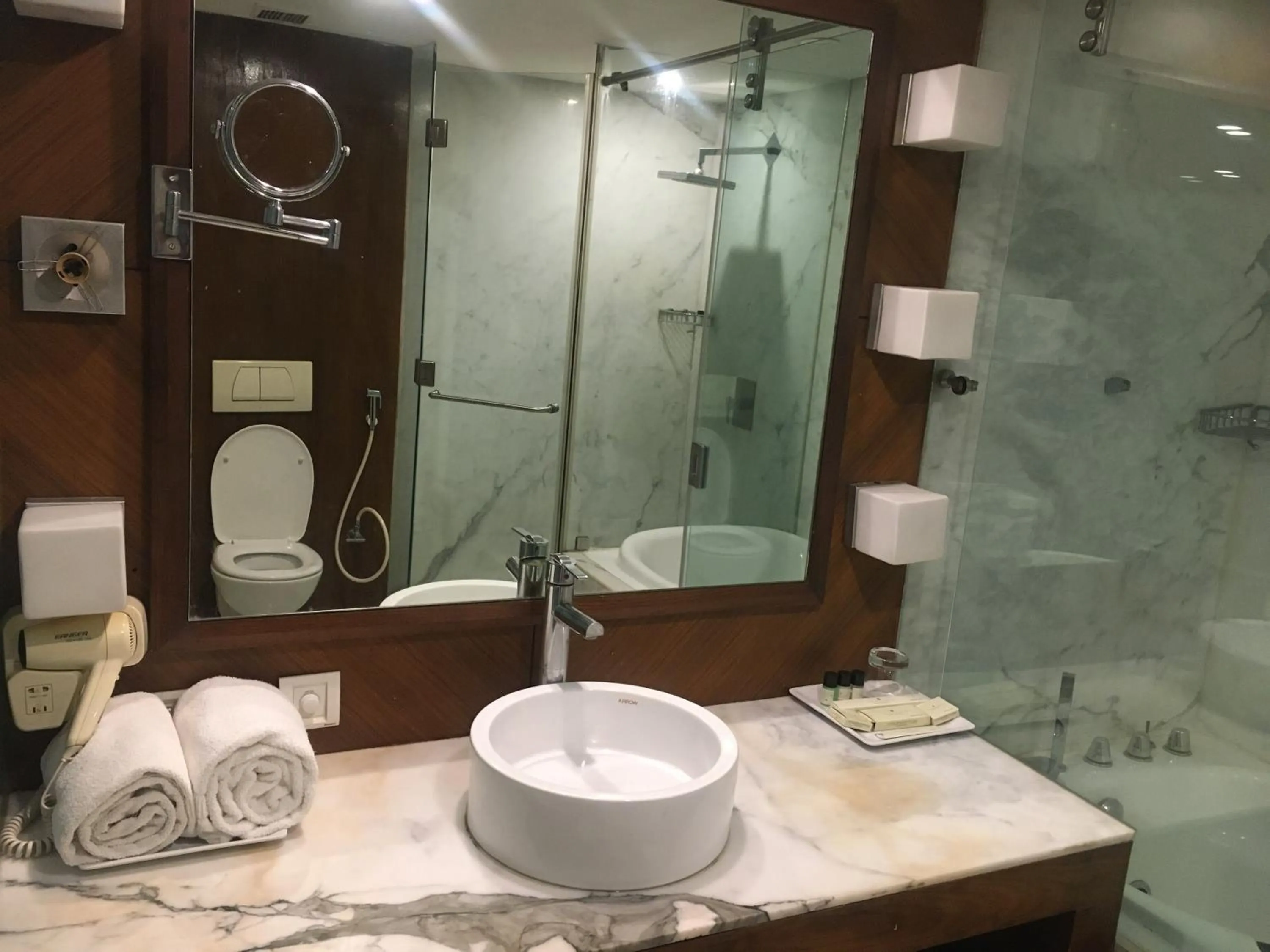 Bathroom in The Manohar Hyderabad