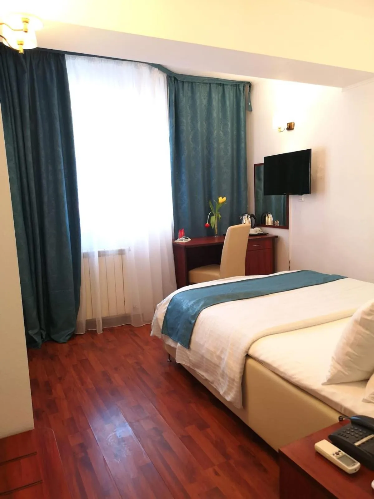 Decorative detail, Bed in Atrium Hotel Bucharest City Center