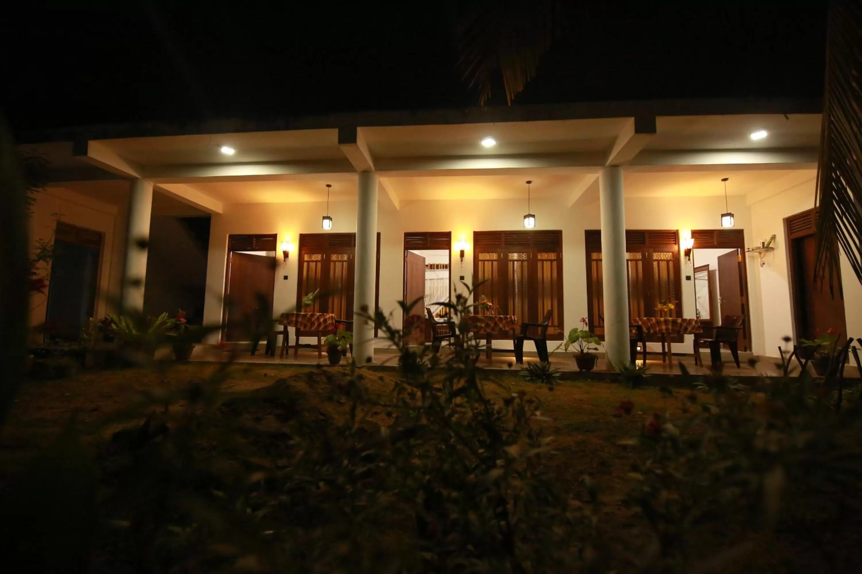 Night in Surf Orchid Villa
