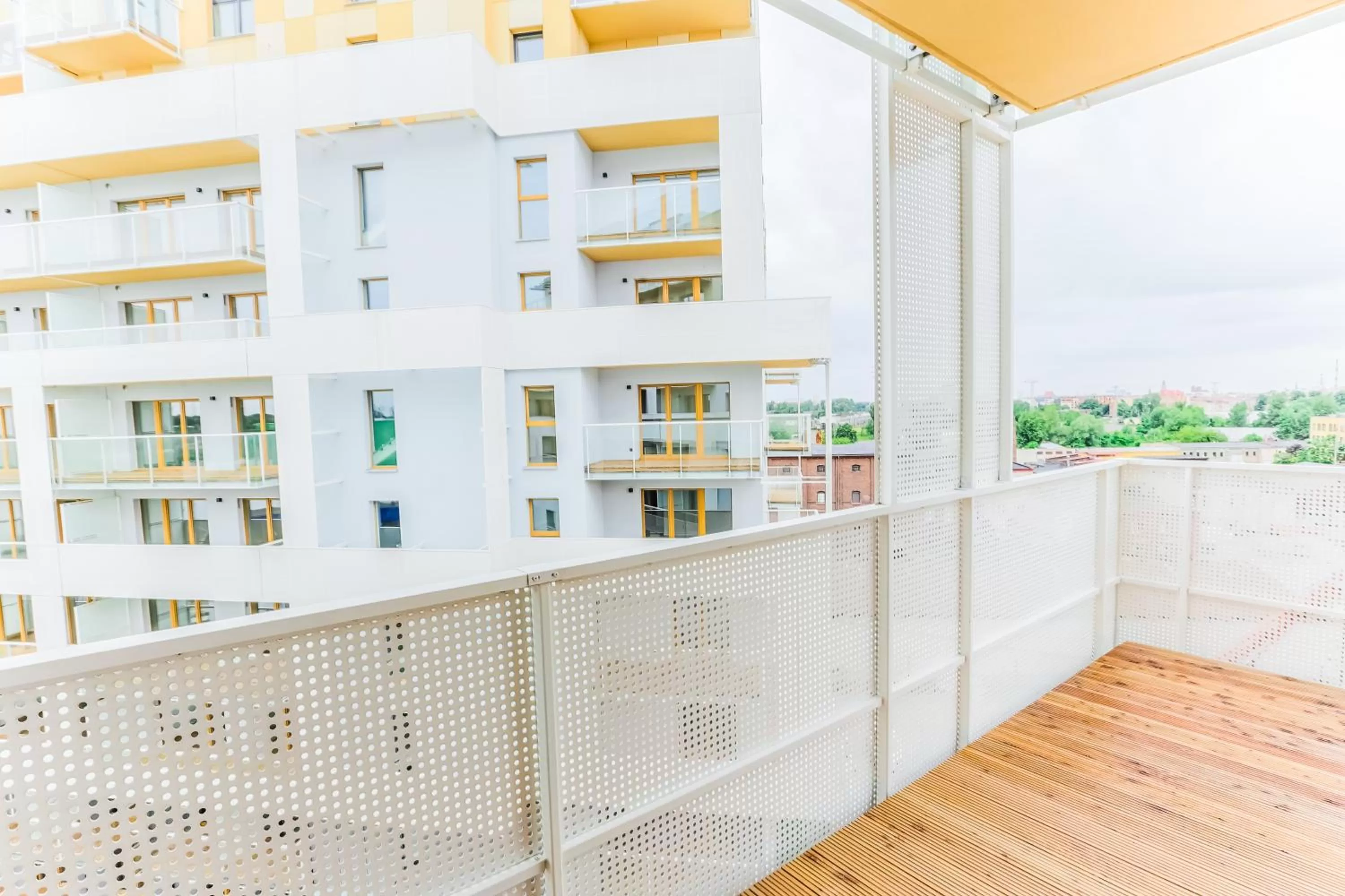 Balcony/Terrace in COIN Apartamenty Krakowska