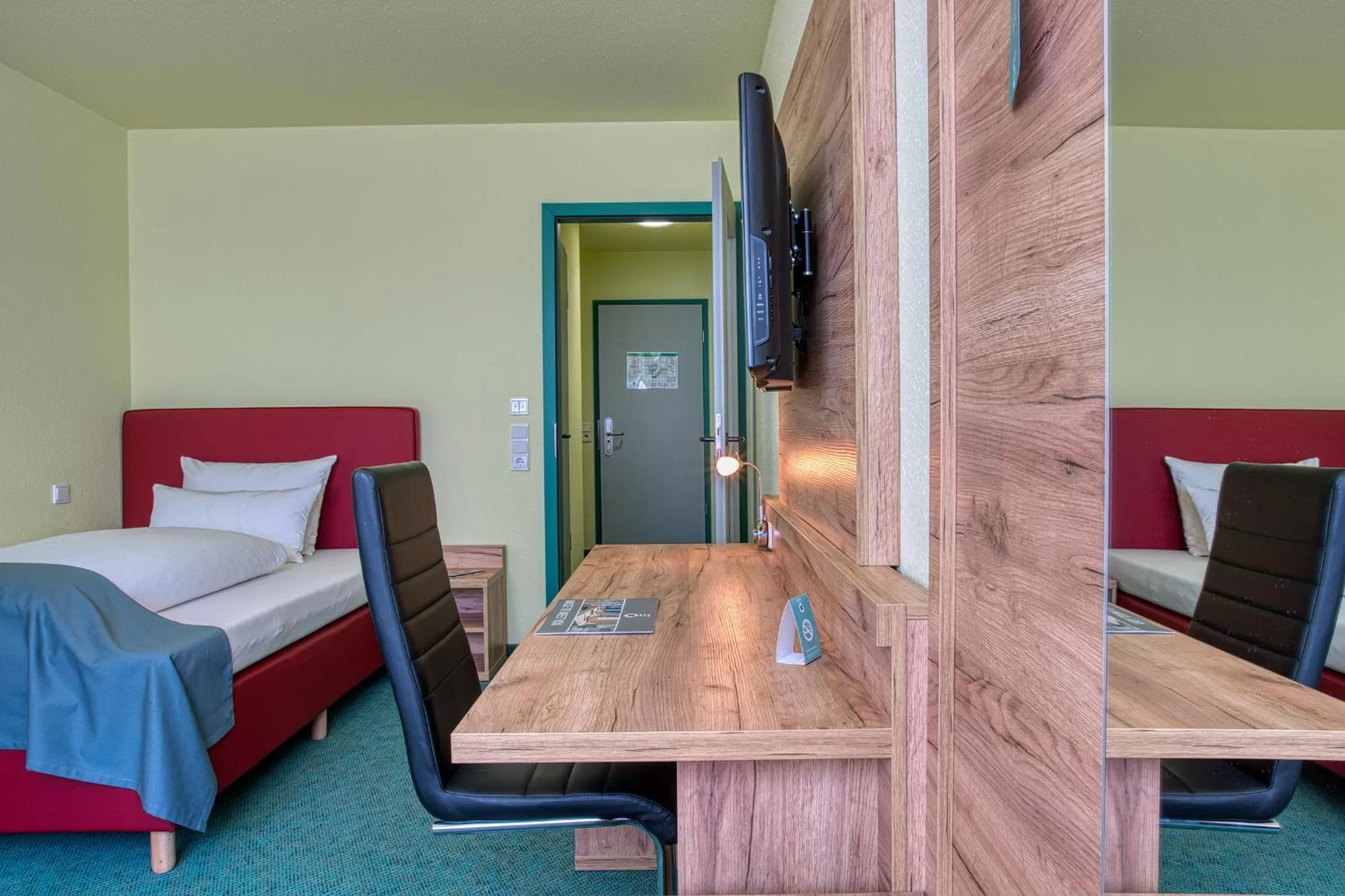 Decorative detail, Bed in Centro Hotel Böblingen, Trademark Collection by Wyndham