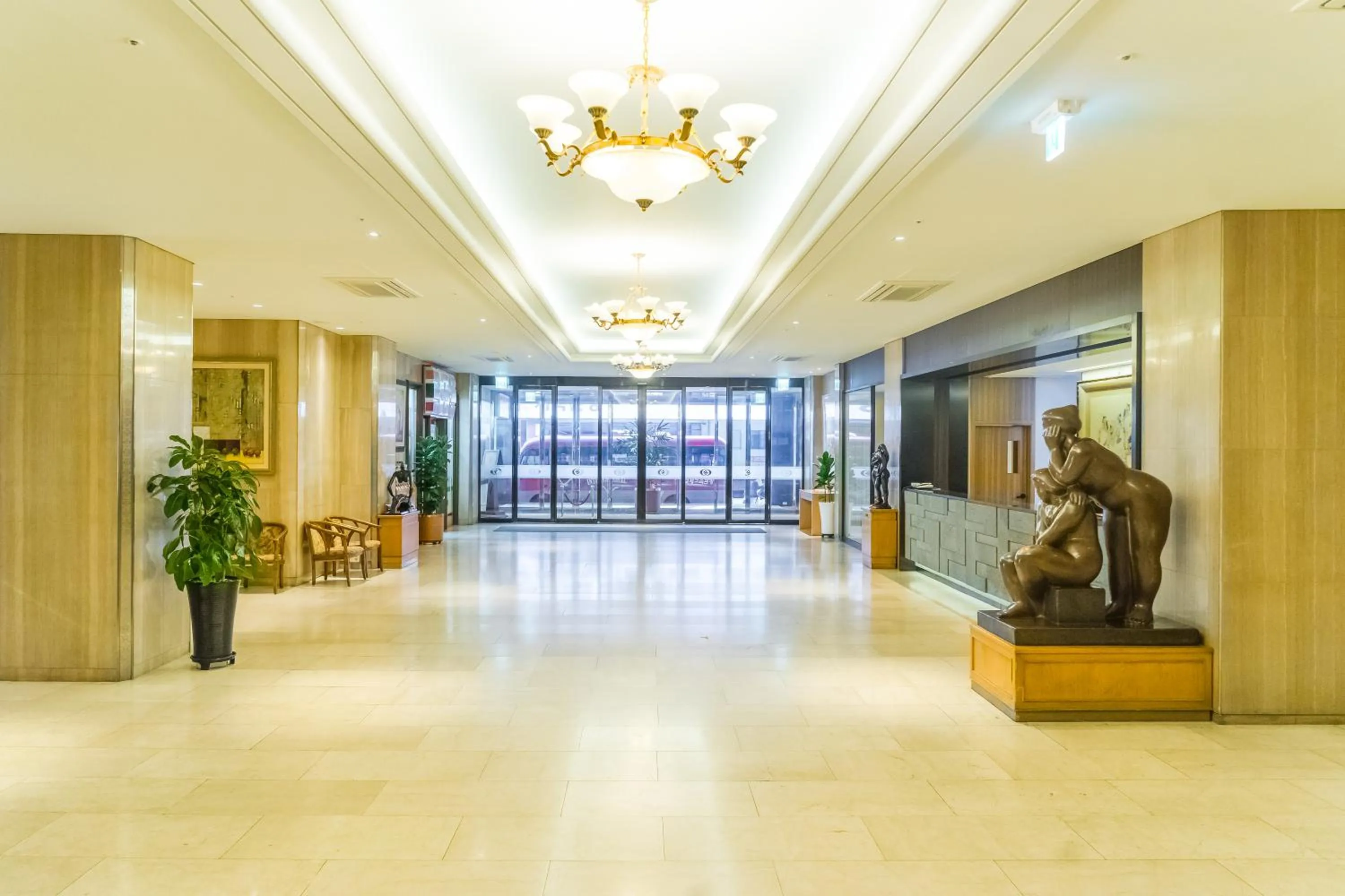 Lobby or reception in Busan Tourist Hotel