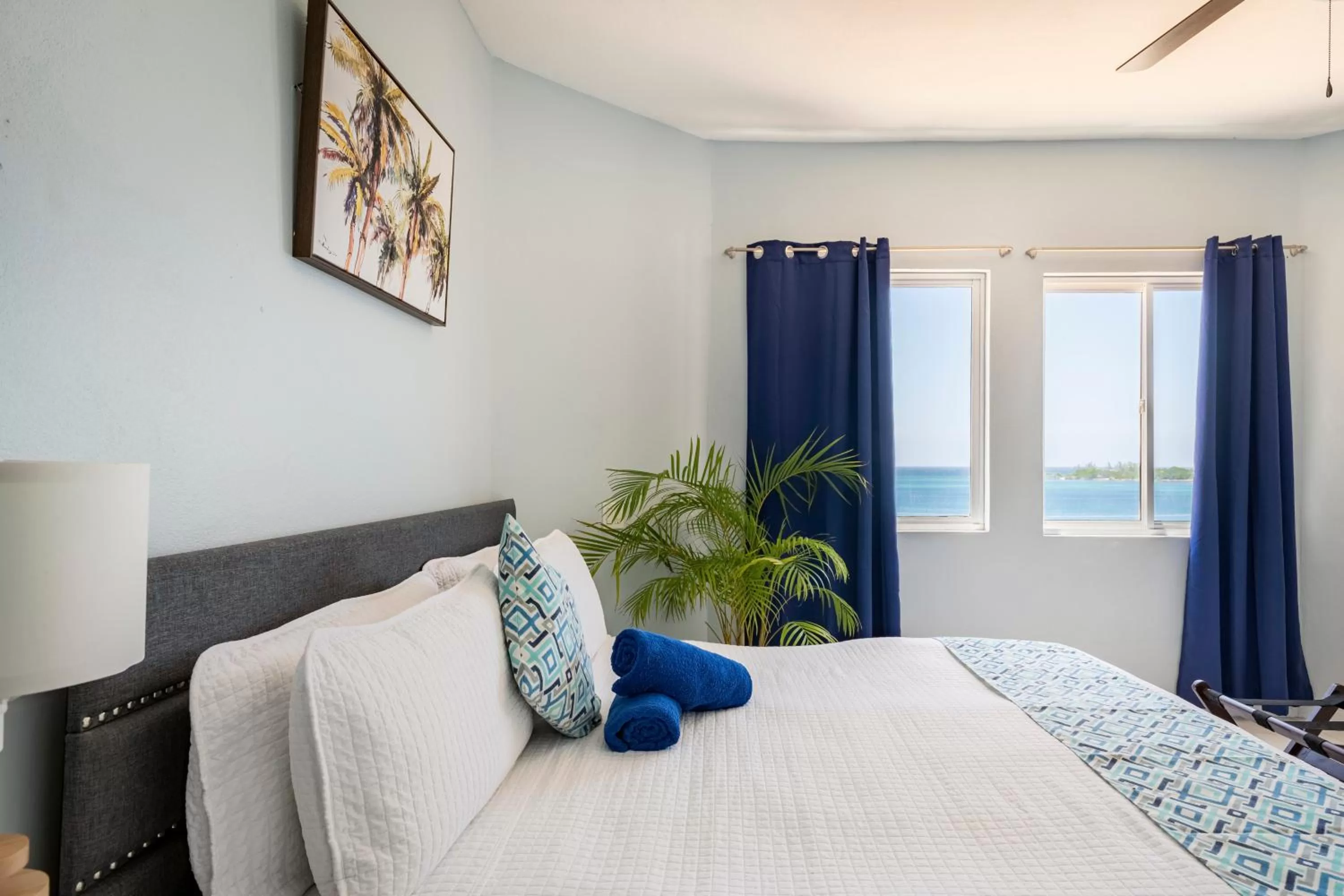 Bedroom, Bed in Luxe Beach Resort