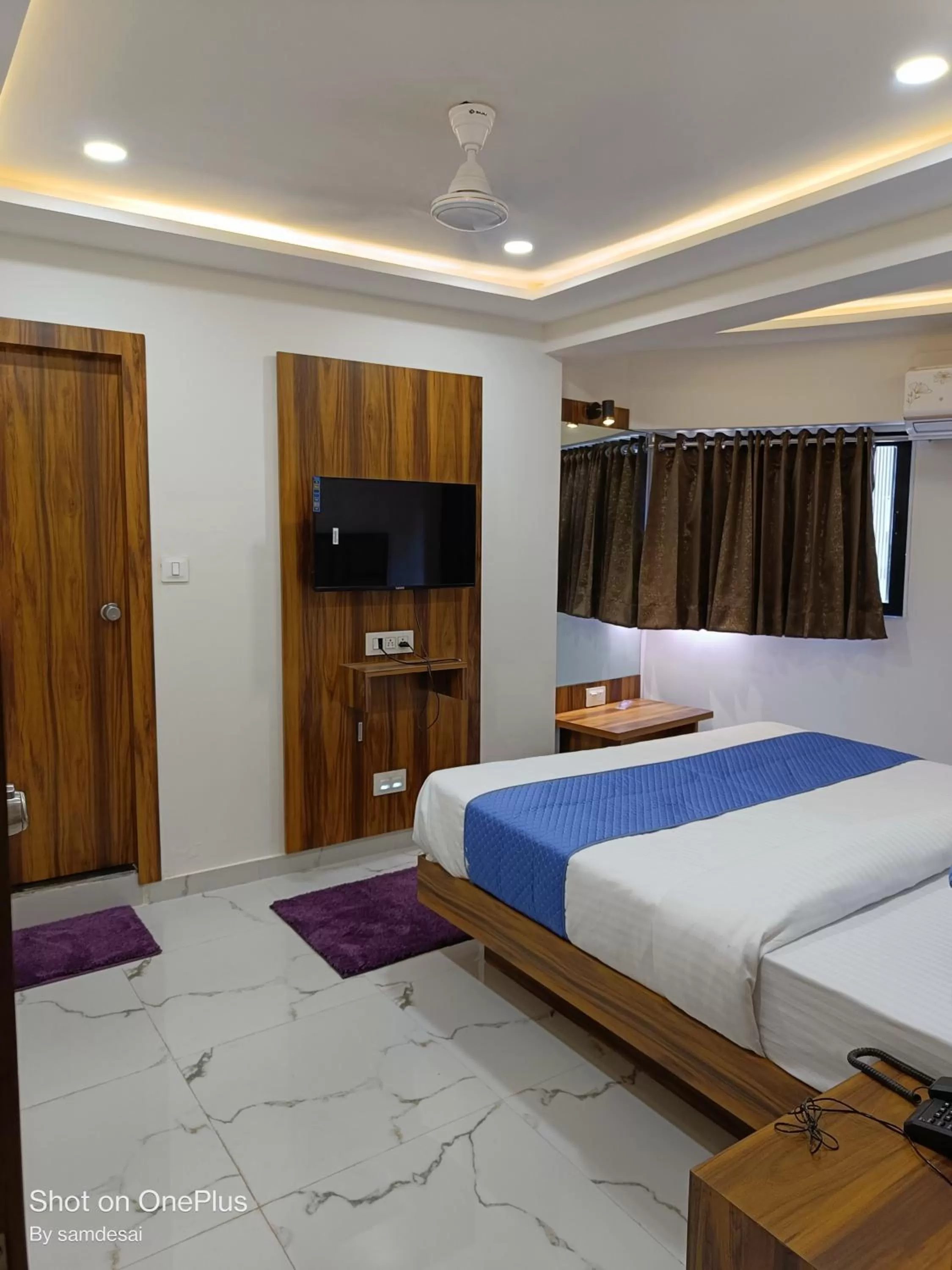 Bed in HOTEL ROYAL GRAND