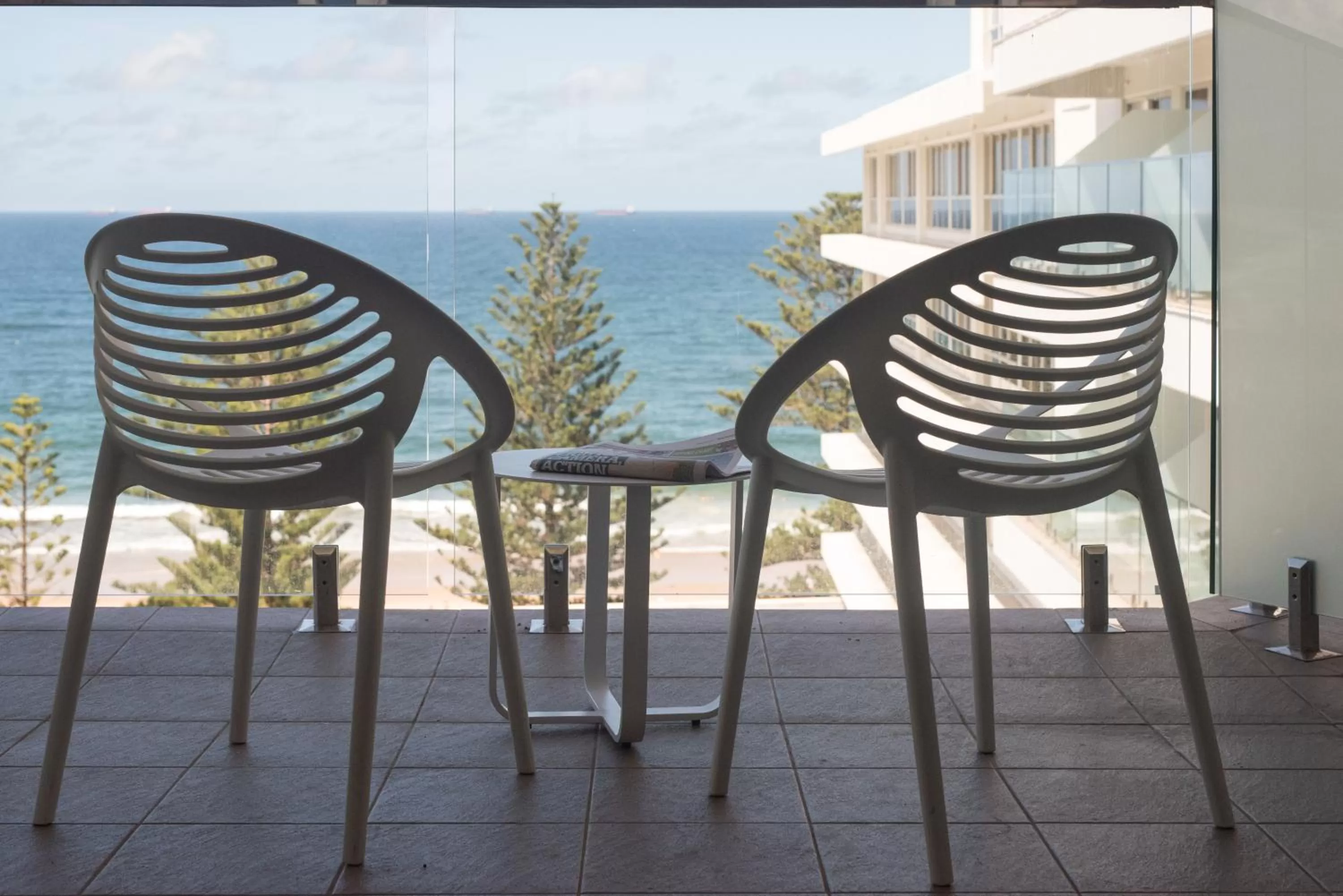 Seating area in Novotel Wollongong Northbeach