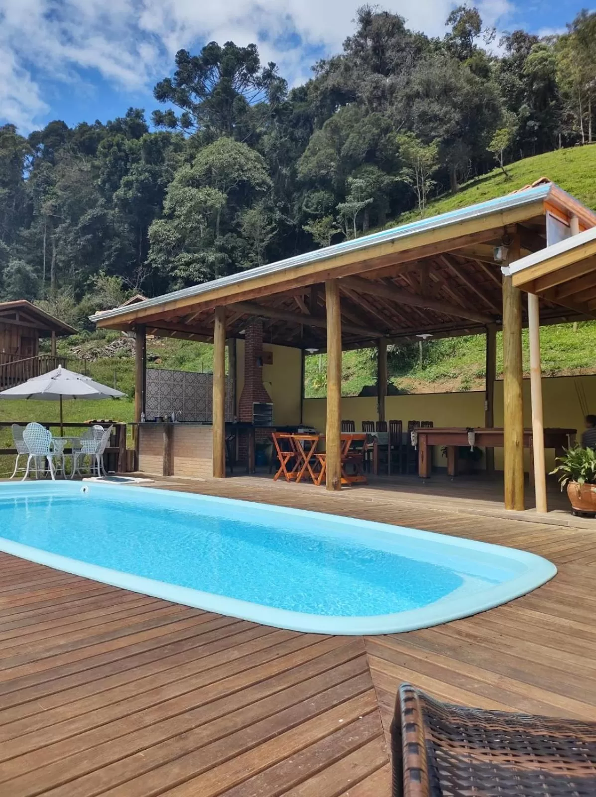 Swimming Pool in Pousada São Miguel