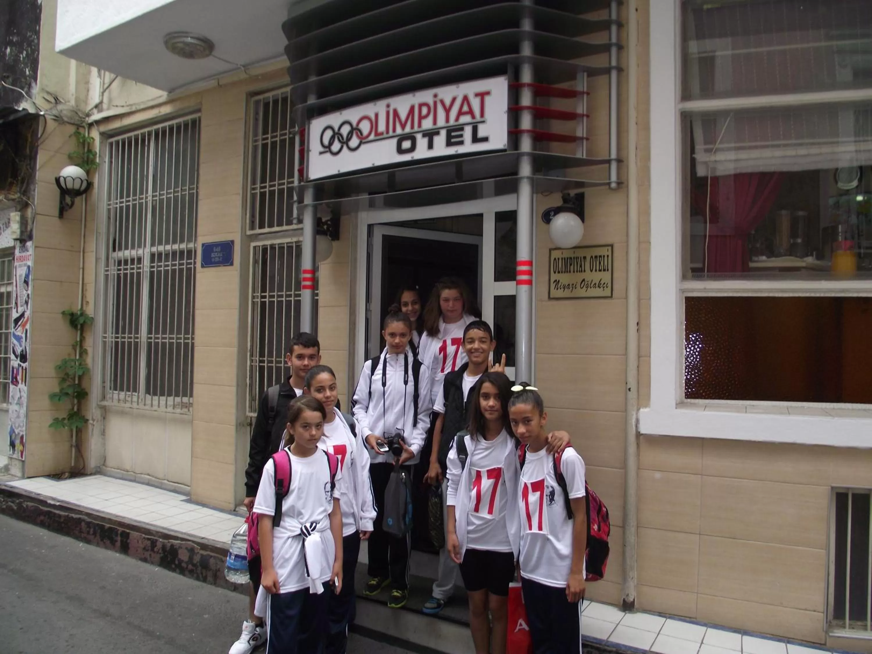 Facade/entrance in Olimpiyat Hotel Izmir