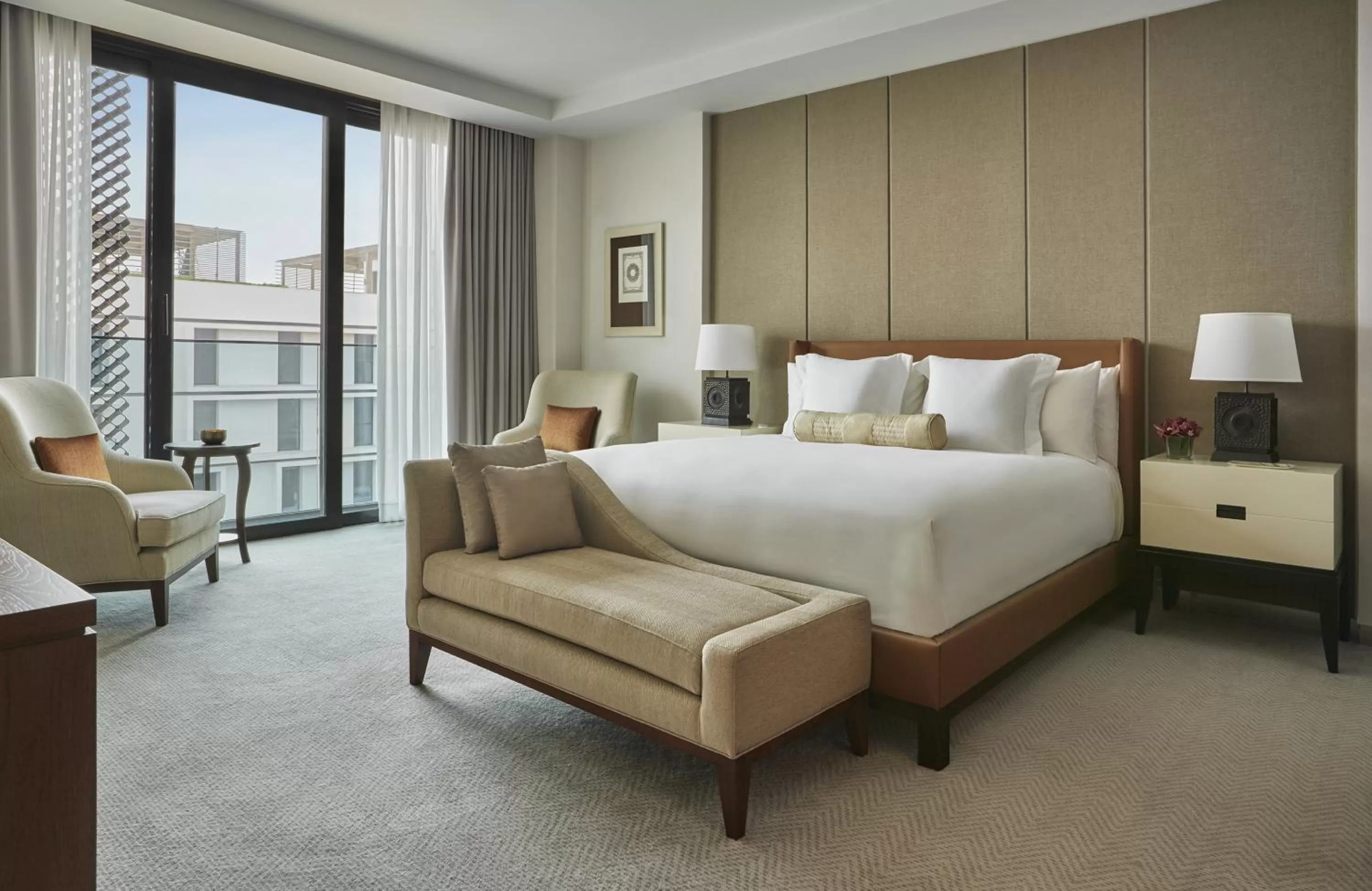 Day, Bed in Four Seasons Hotel Casablanca