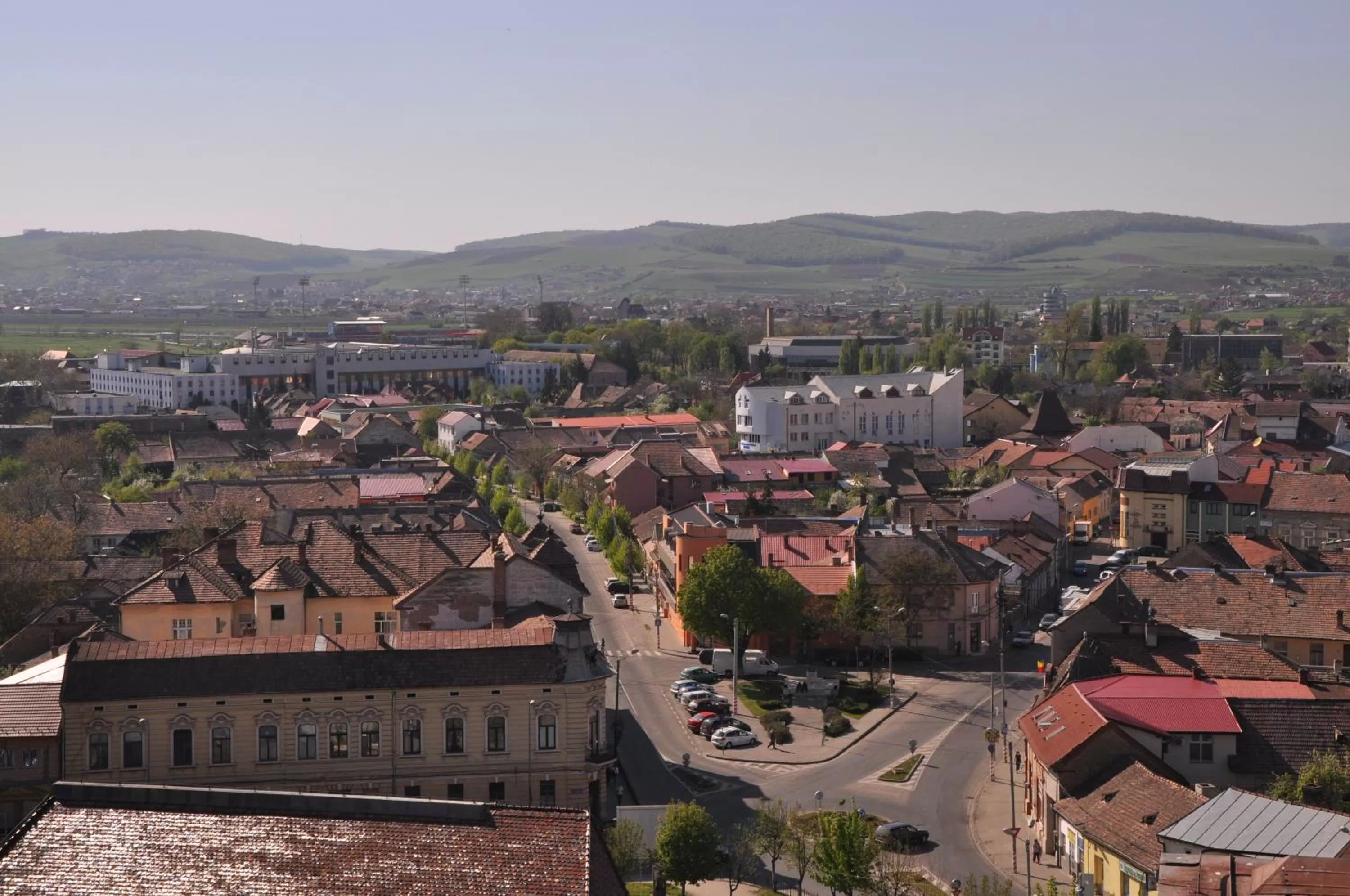 City view in Continental Forum Tirgu Mures