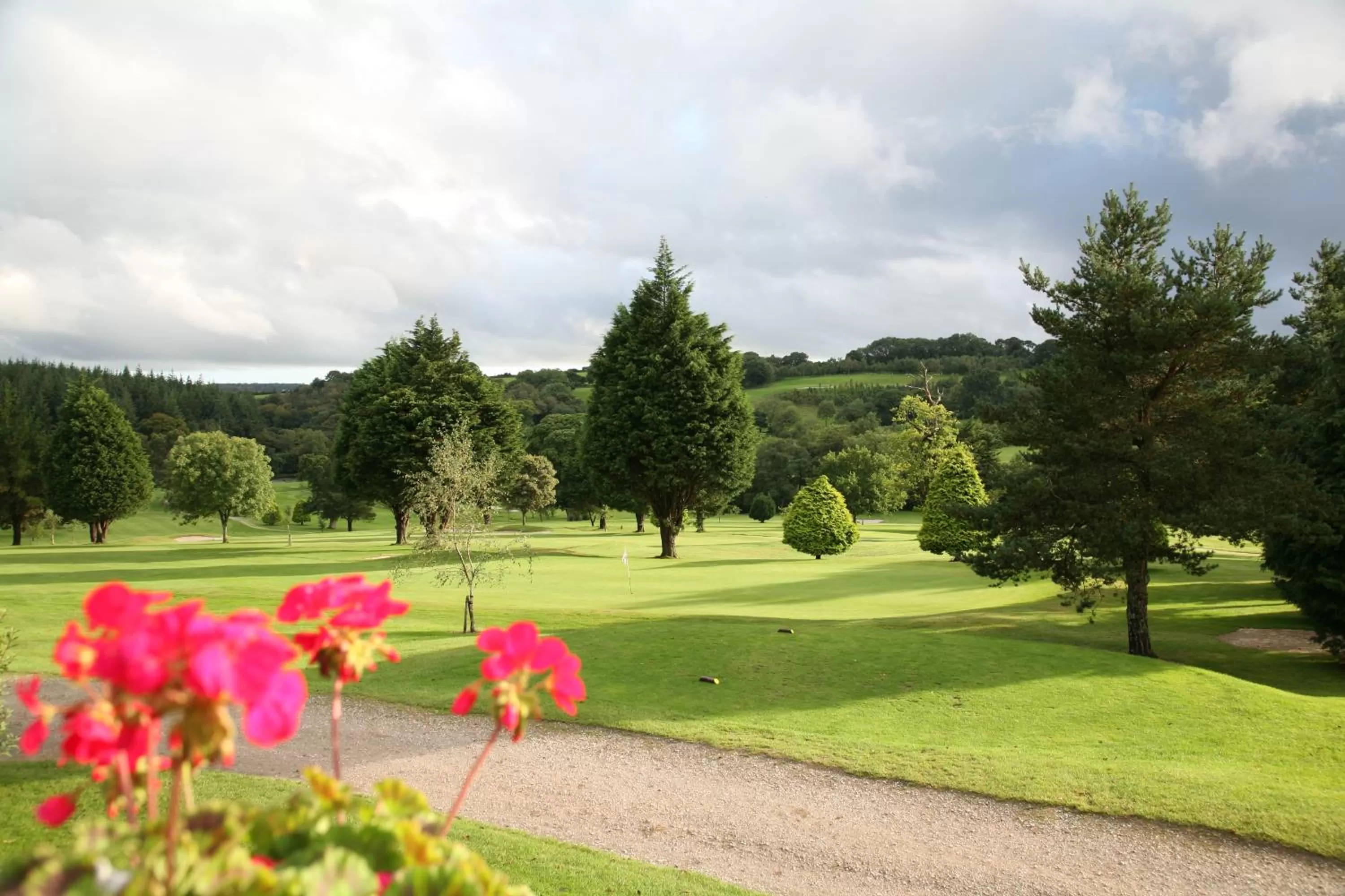 Garden in Elfordleigh Hotel