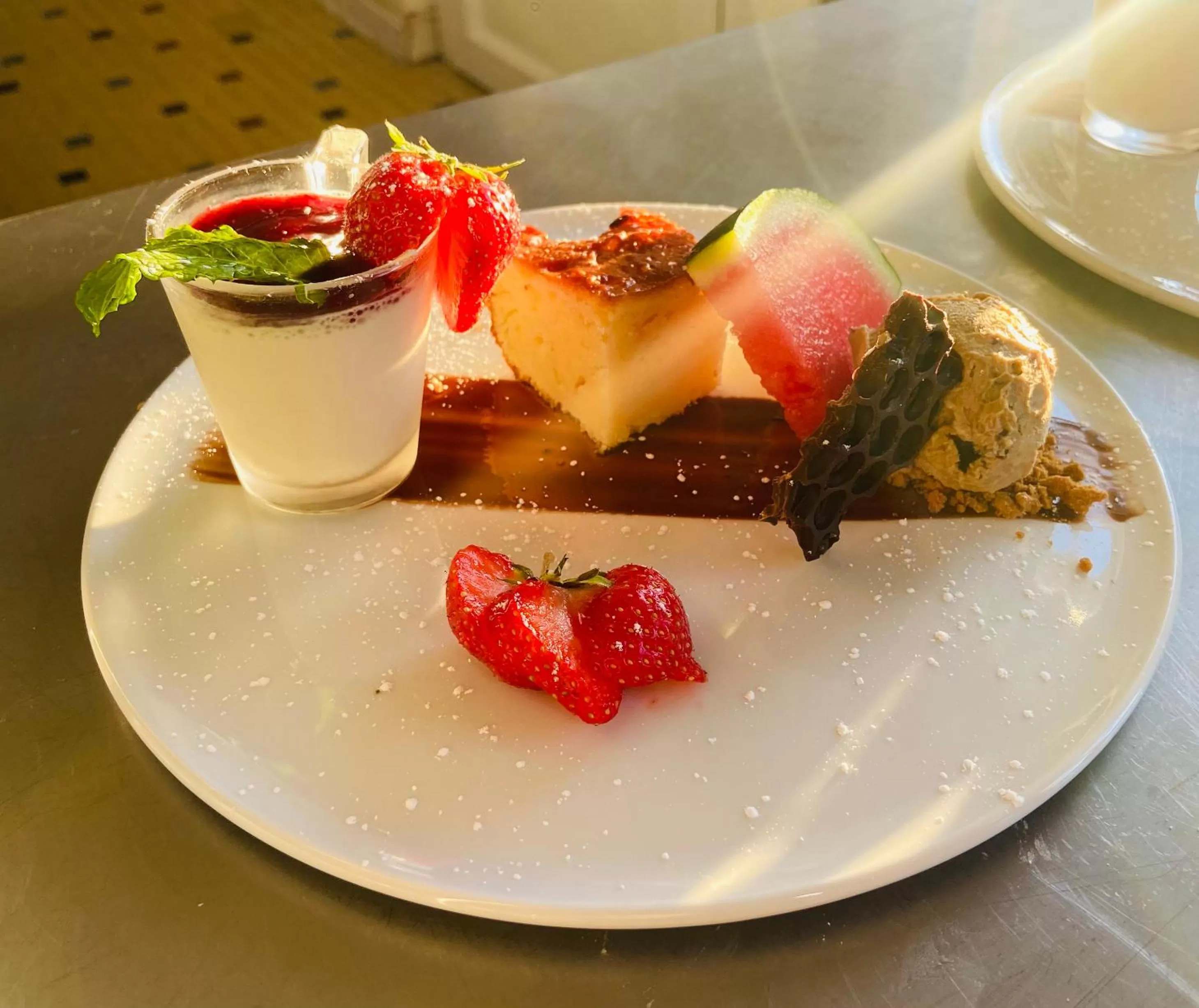 Lunch in Hotel De La Poste