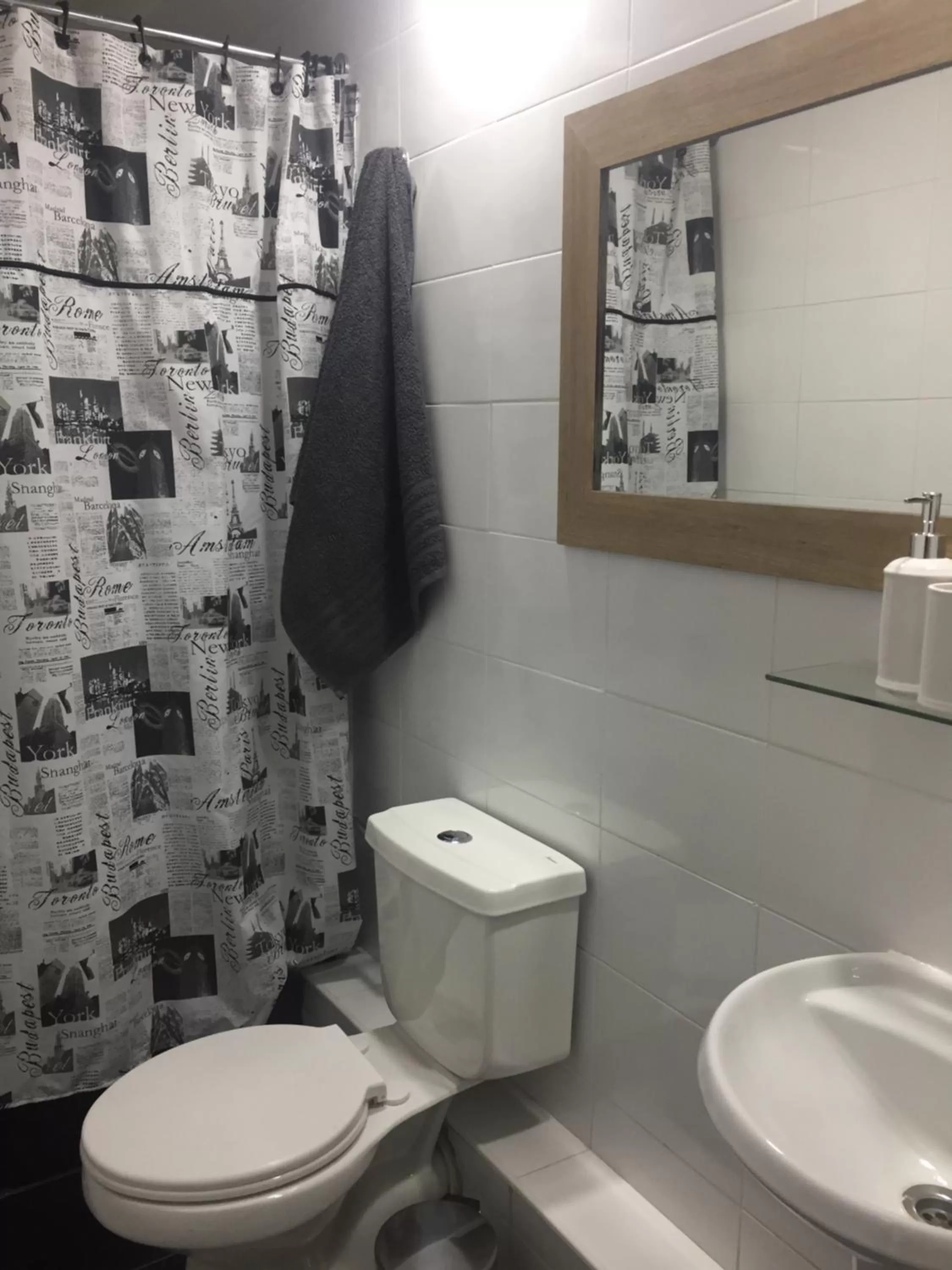 Bathroom in Rent apart Las Condes