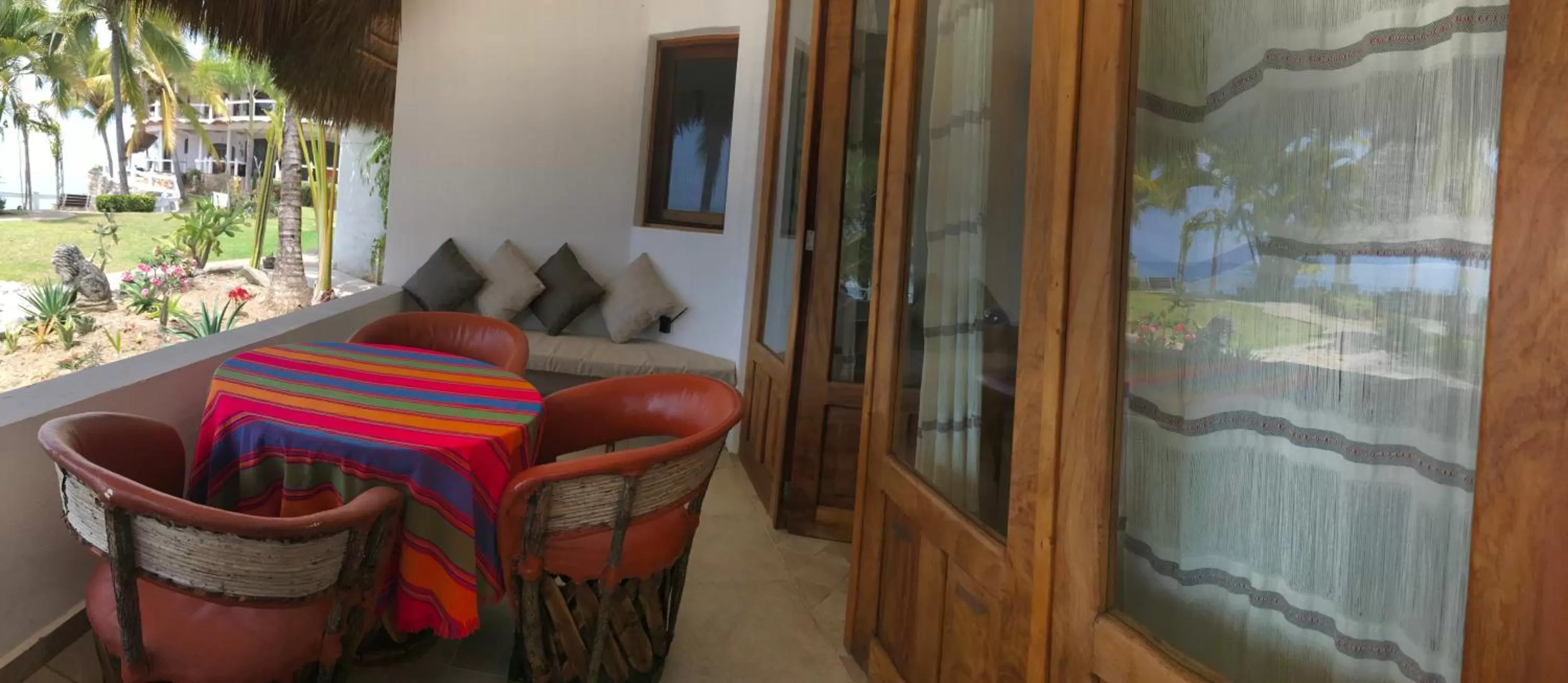 Balcony/Terrace in Bungalows Lydia San Pancho