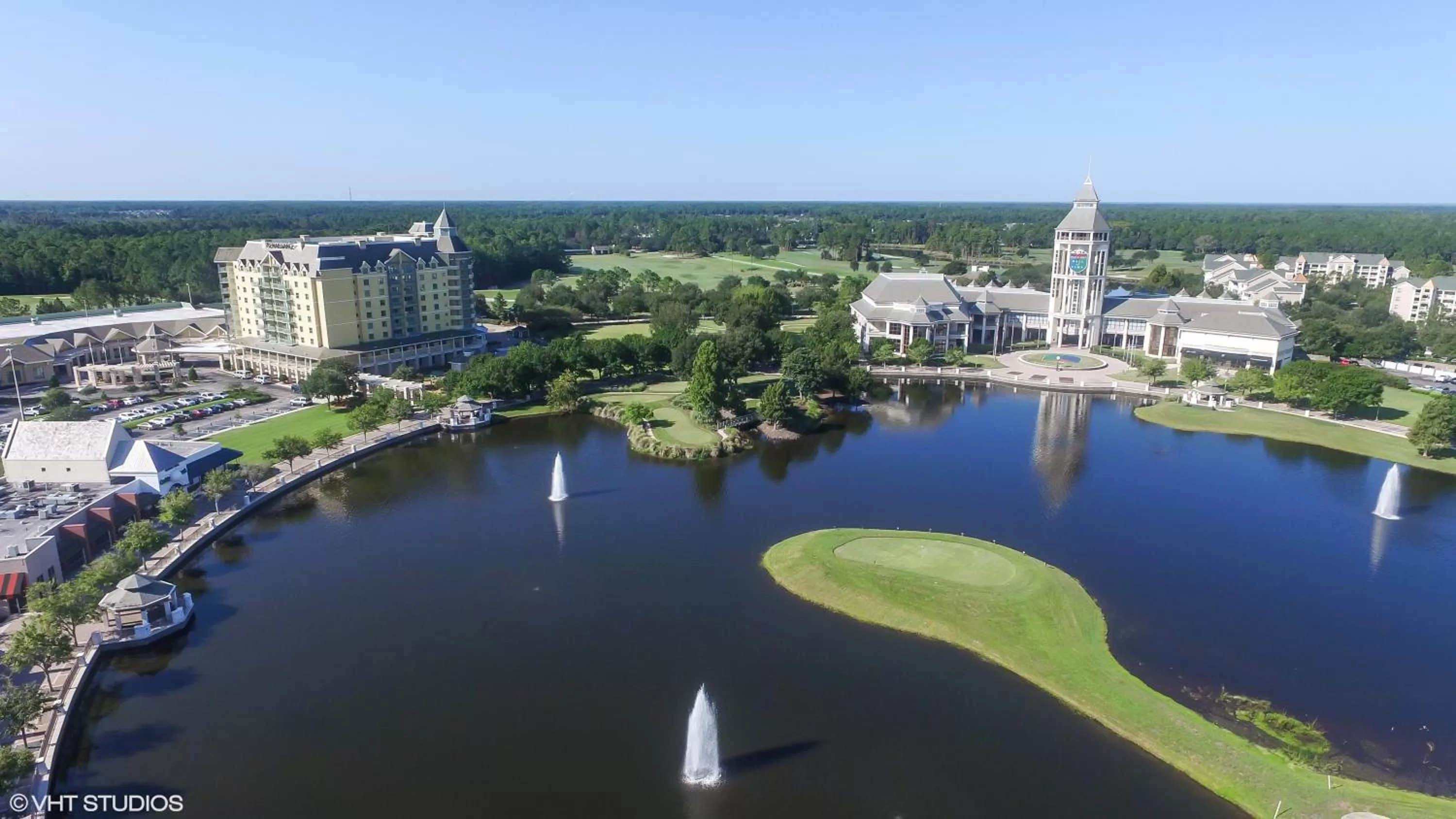 Bird's eye view in World Golf Village Renaissance St. Augustine Resort