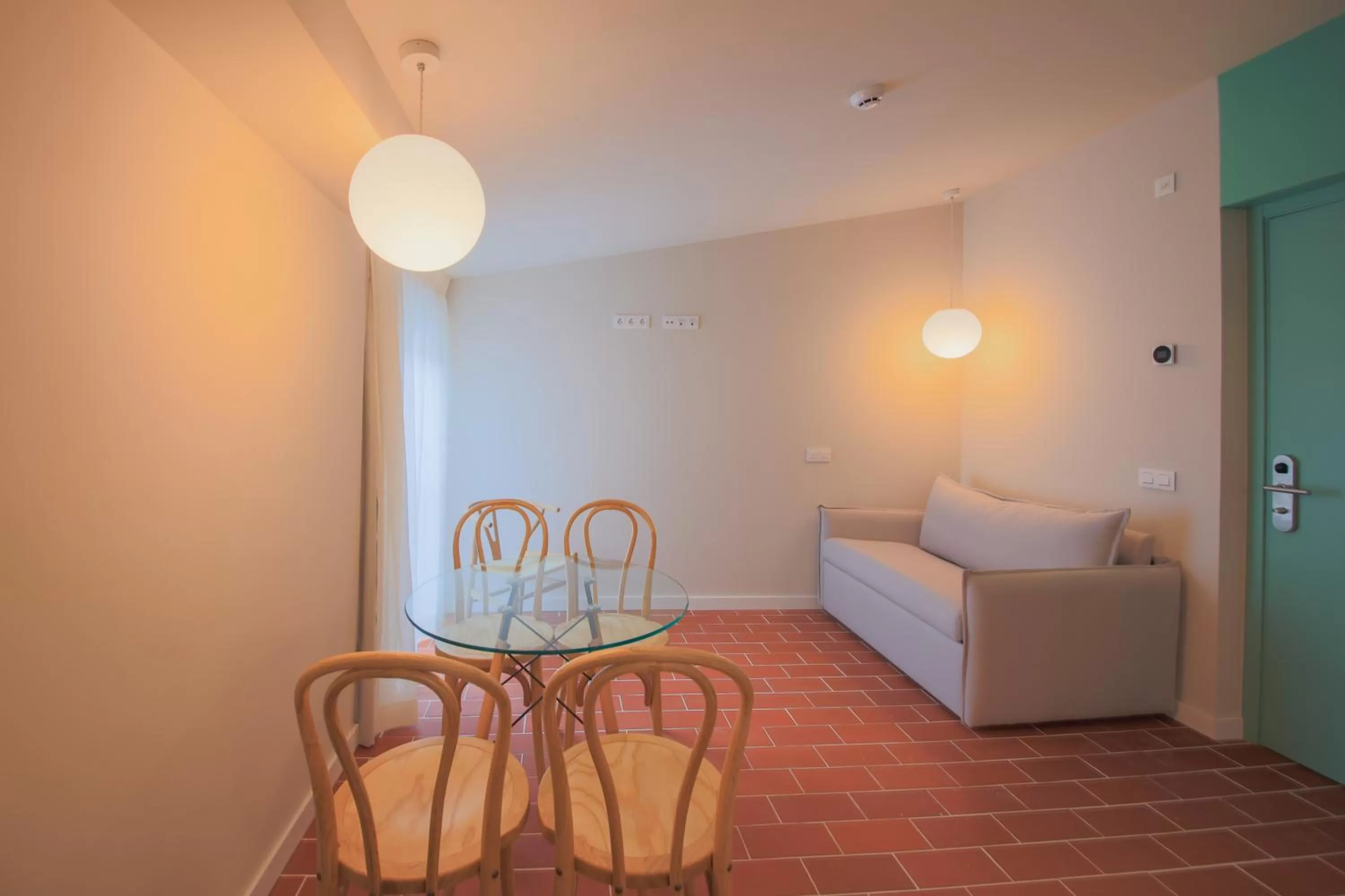 Living room, Bed in Terra Aurea Aparthotel