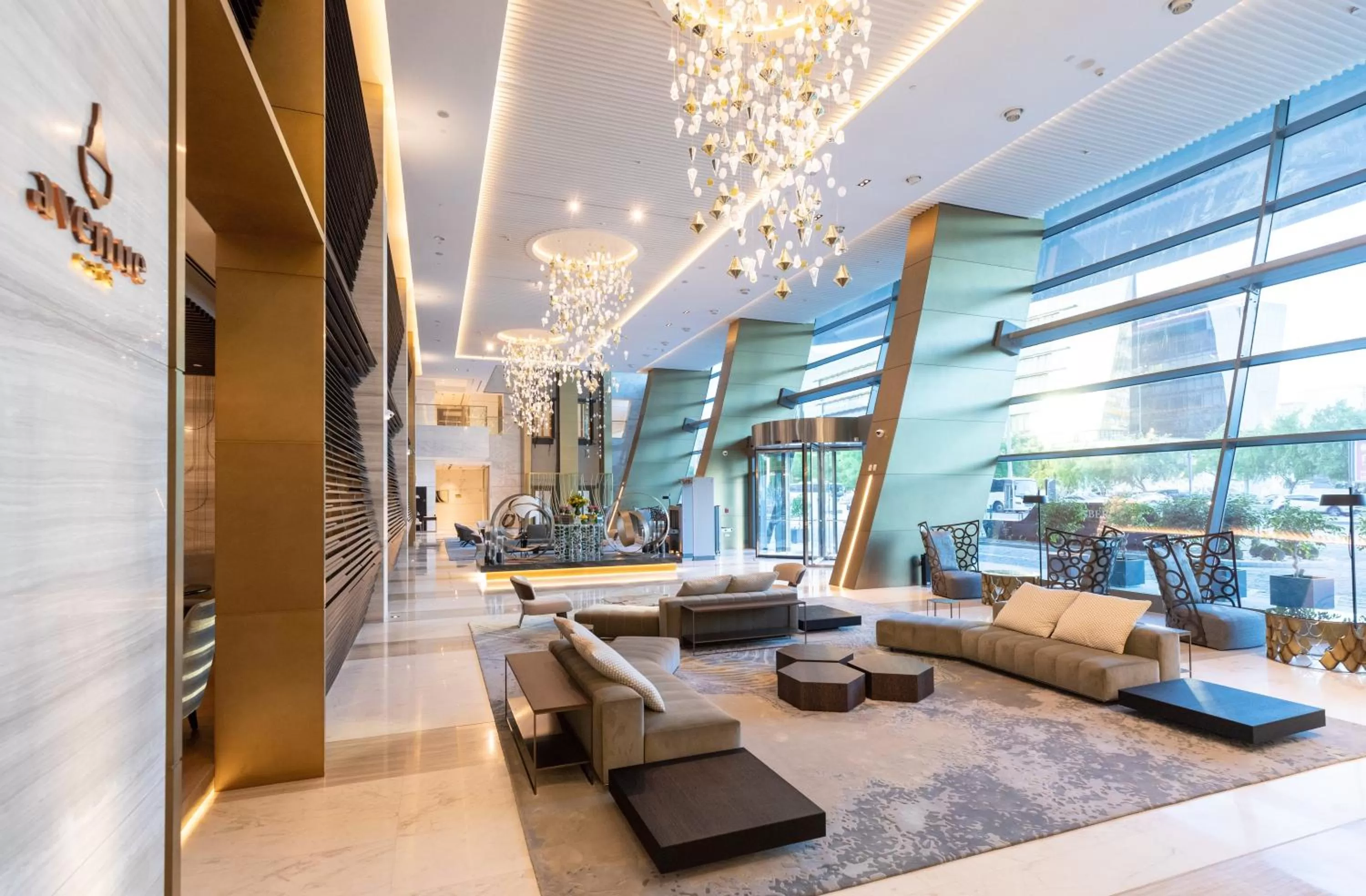 Lobby or reception in Steigenberger Hotel Doha