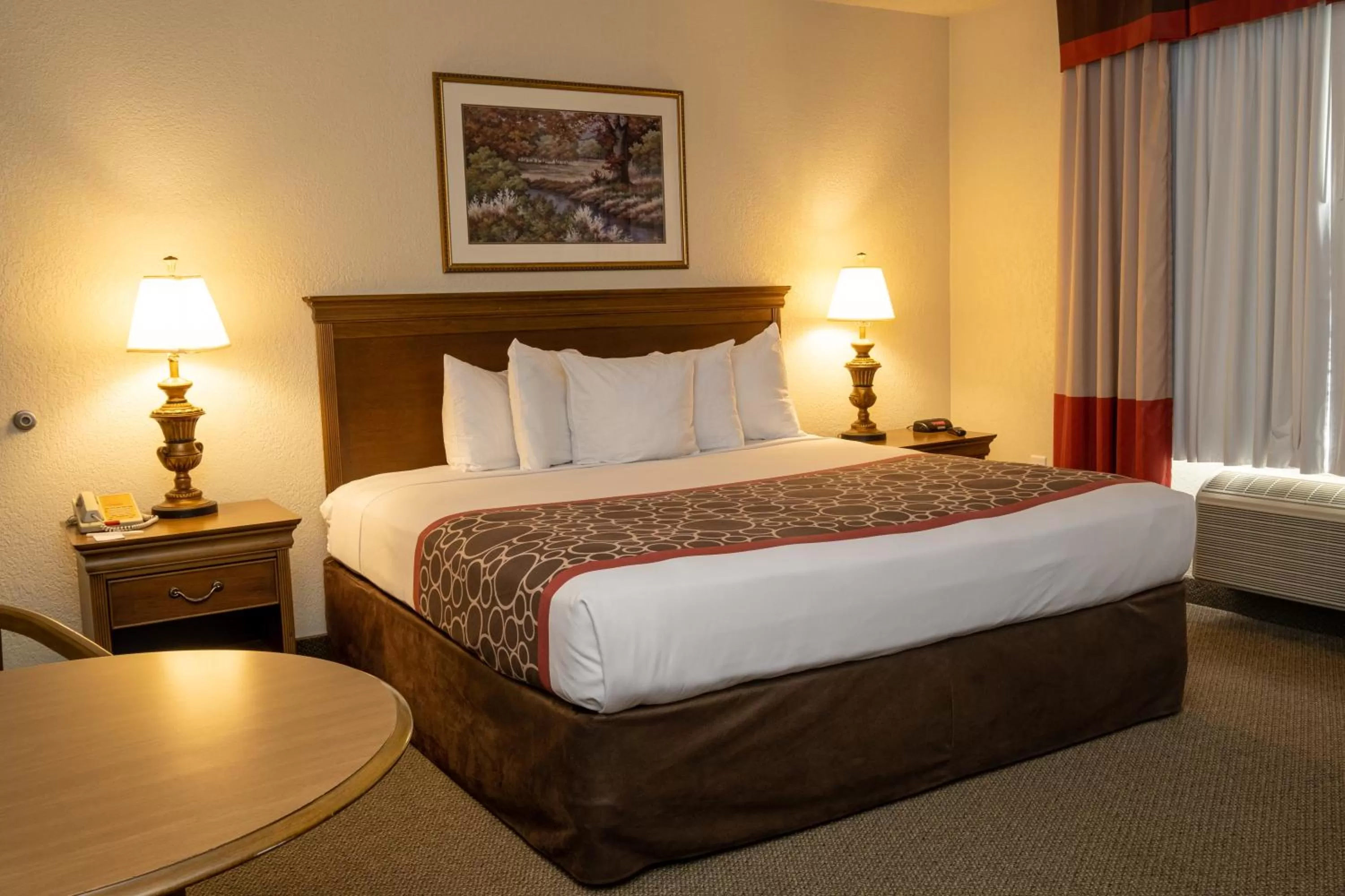 Photo of the whole room, Bed in Hilltop Inn & Suites, near Foxwoods Casino