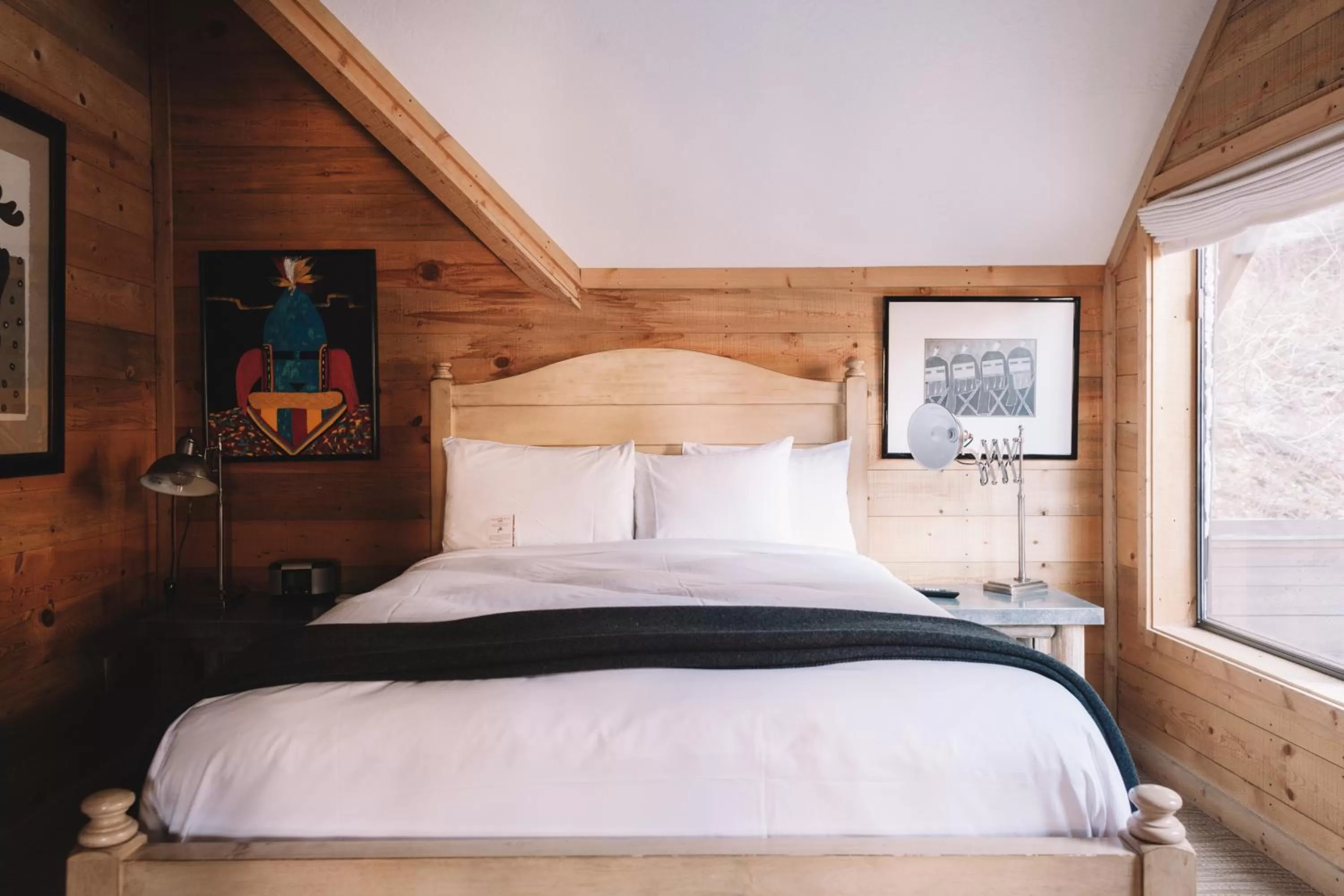 Bed in Sundance Mountain Resort
