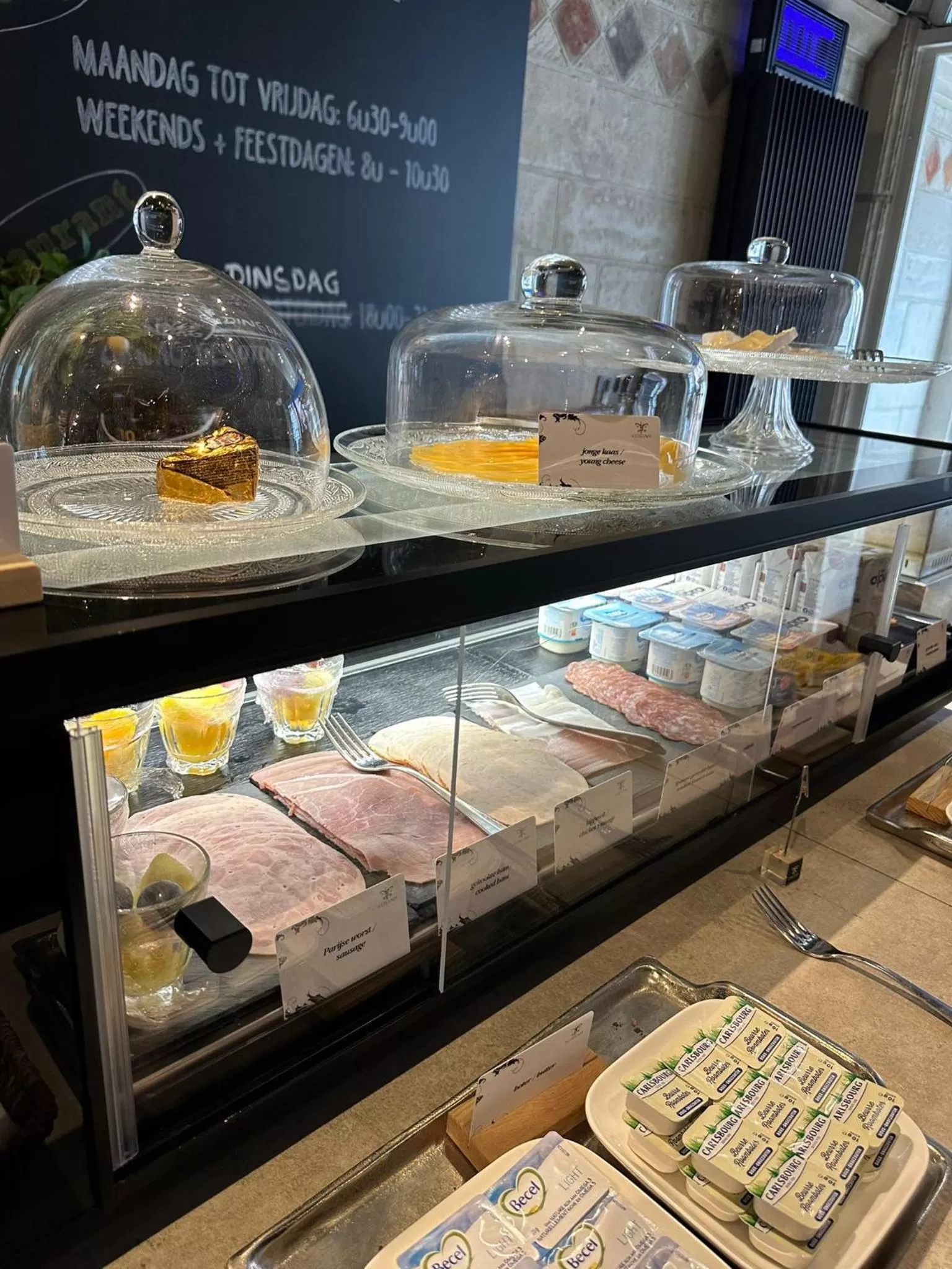 Breakfast in Hotel Cortina