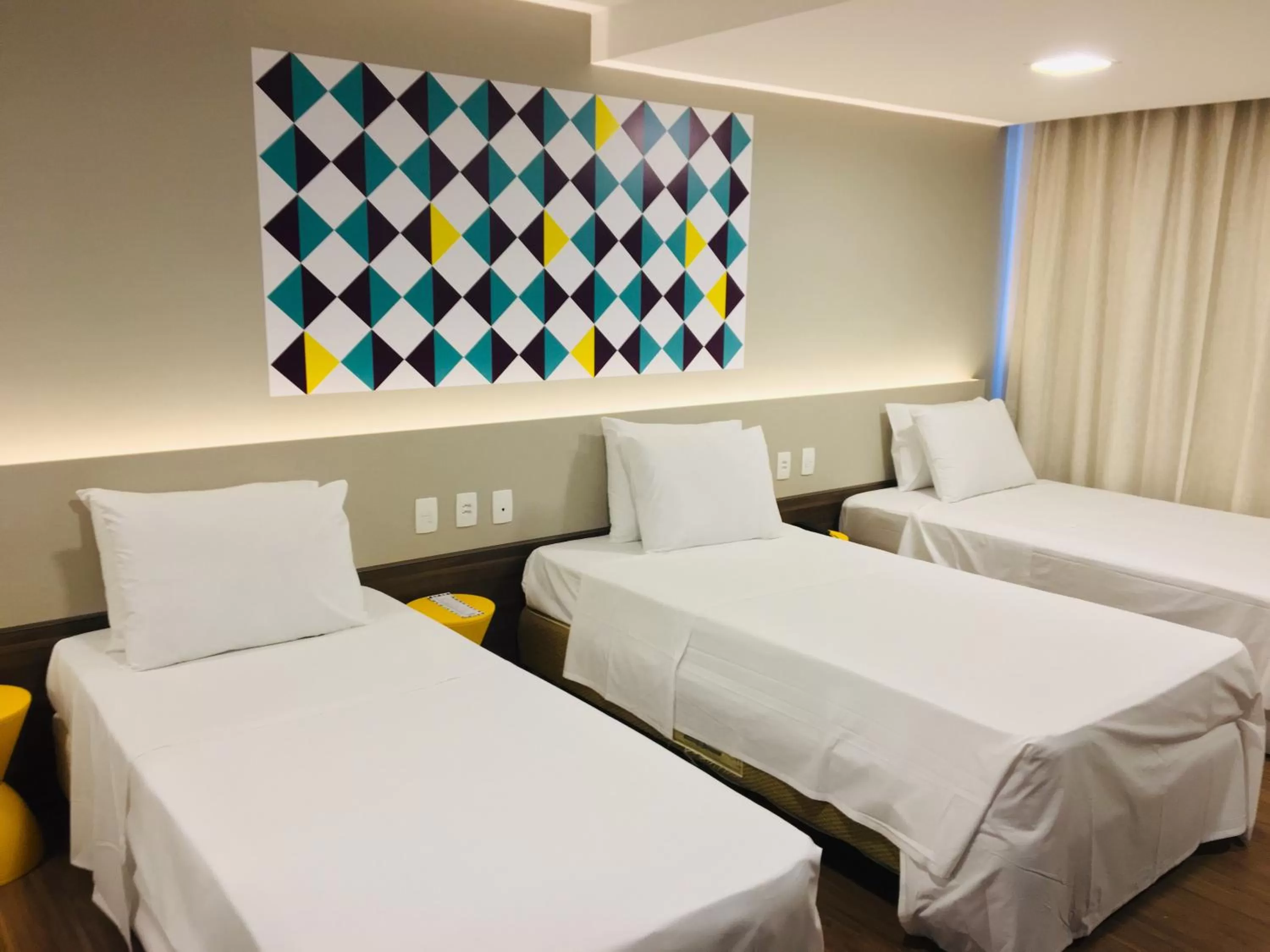 Bedroom, Bed in Master Express Cidade Baixa - Próximo ao Araujo Viana, UFRGS e Santa Casa
