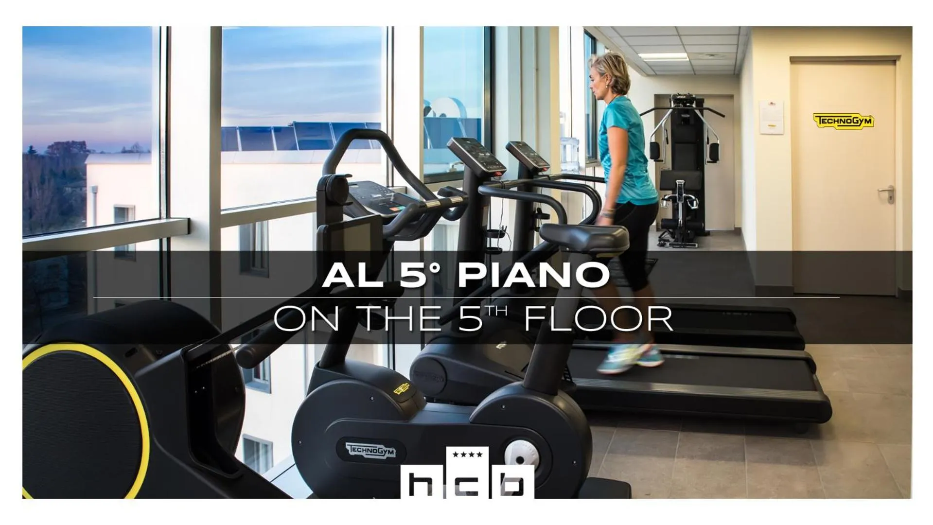 Fitness centre/facilities in Hotel Cosmopolitan Bologna