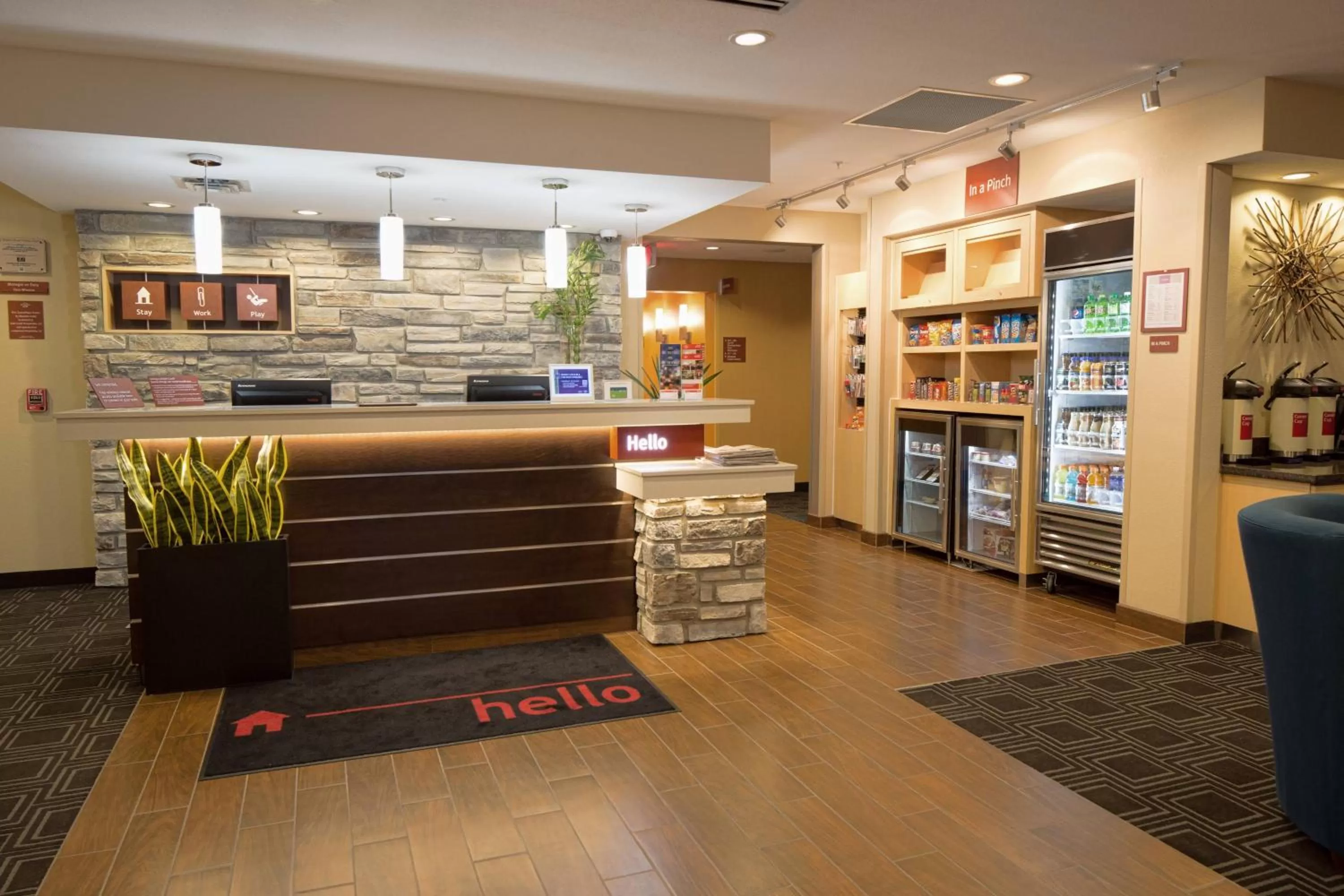 Lobby or reception in TownePlace Suites by Marriott Lincoln North