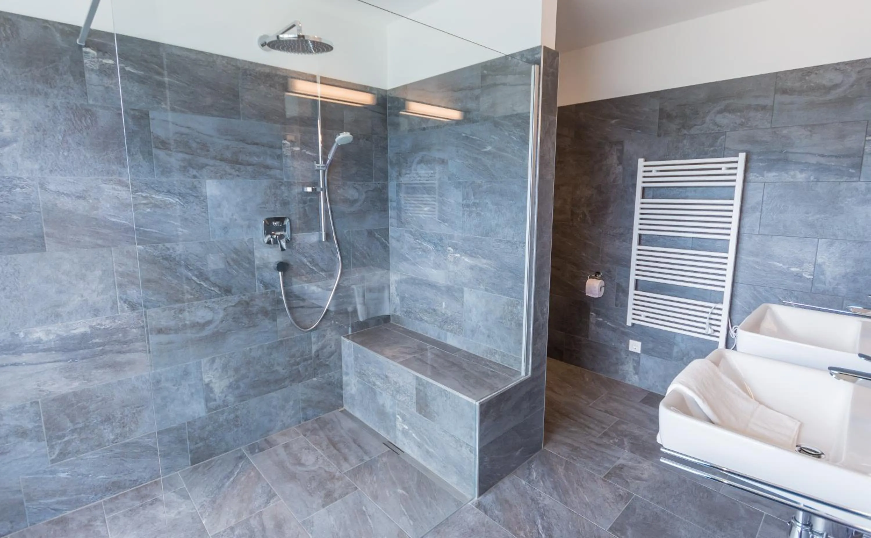 Shower, Bathroom in Schönblick Residence - Absolut Alpine Apartments