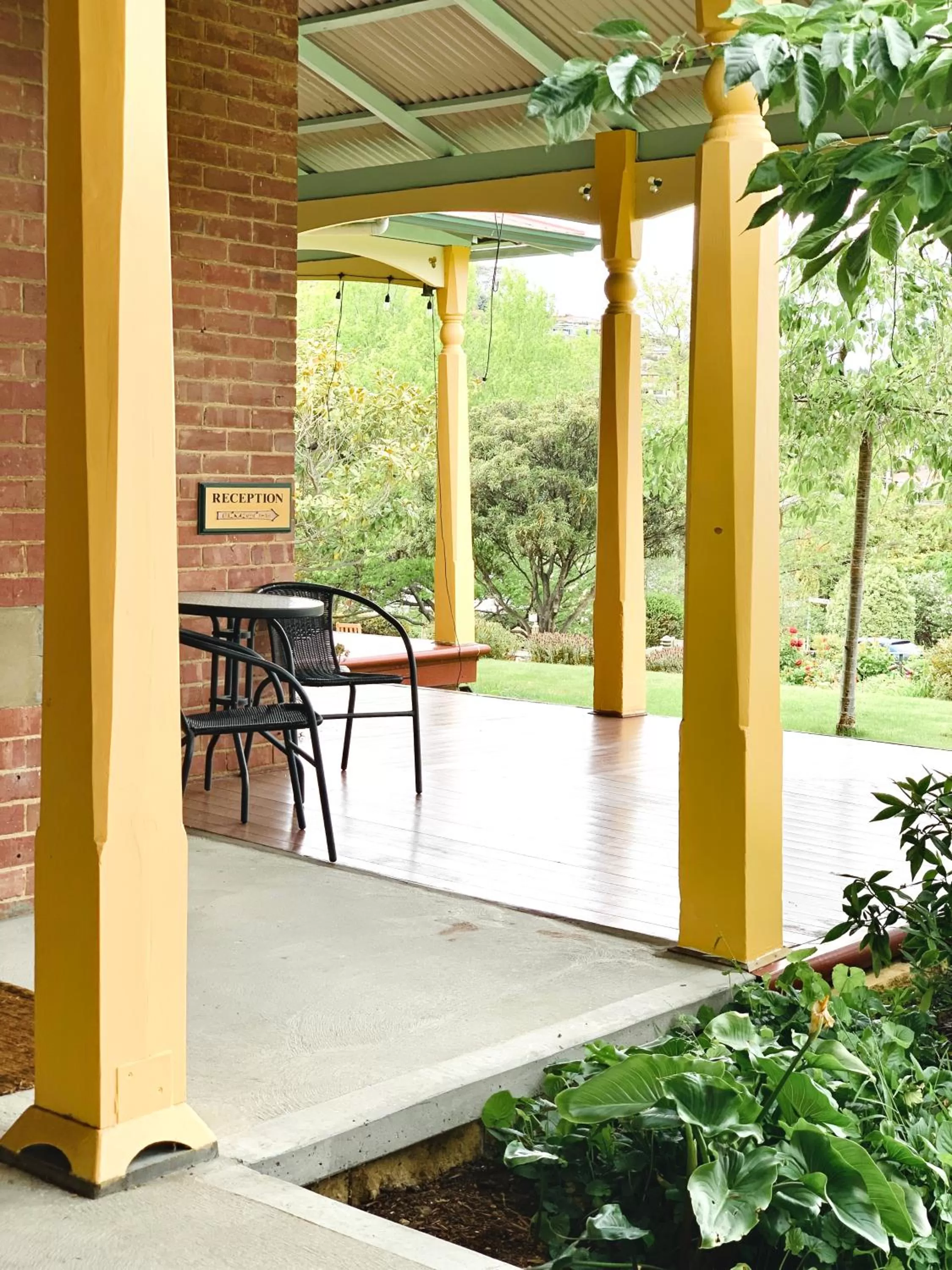 Patio in Orana House