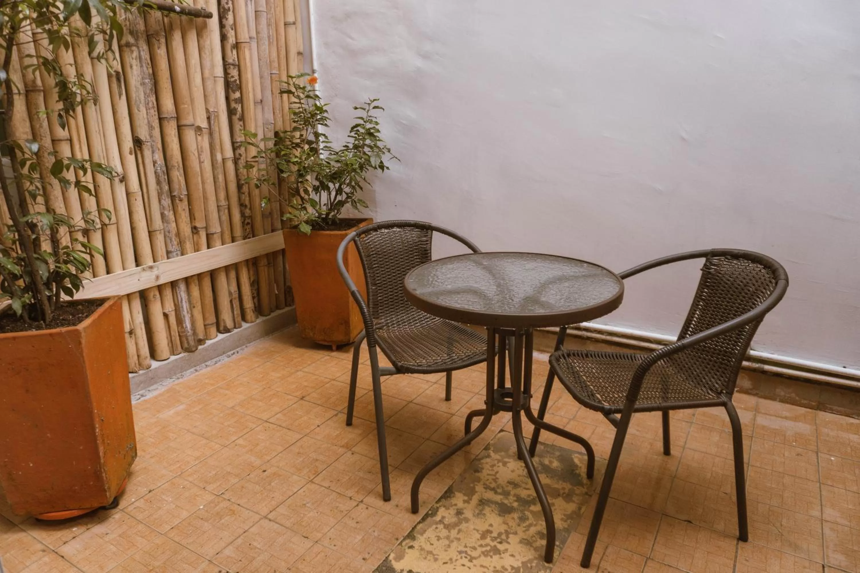Balcony/Terrace in Tuki Hostel & Lounge