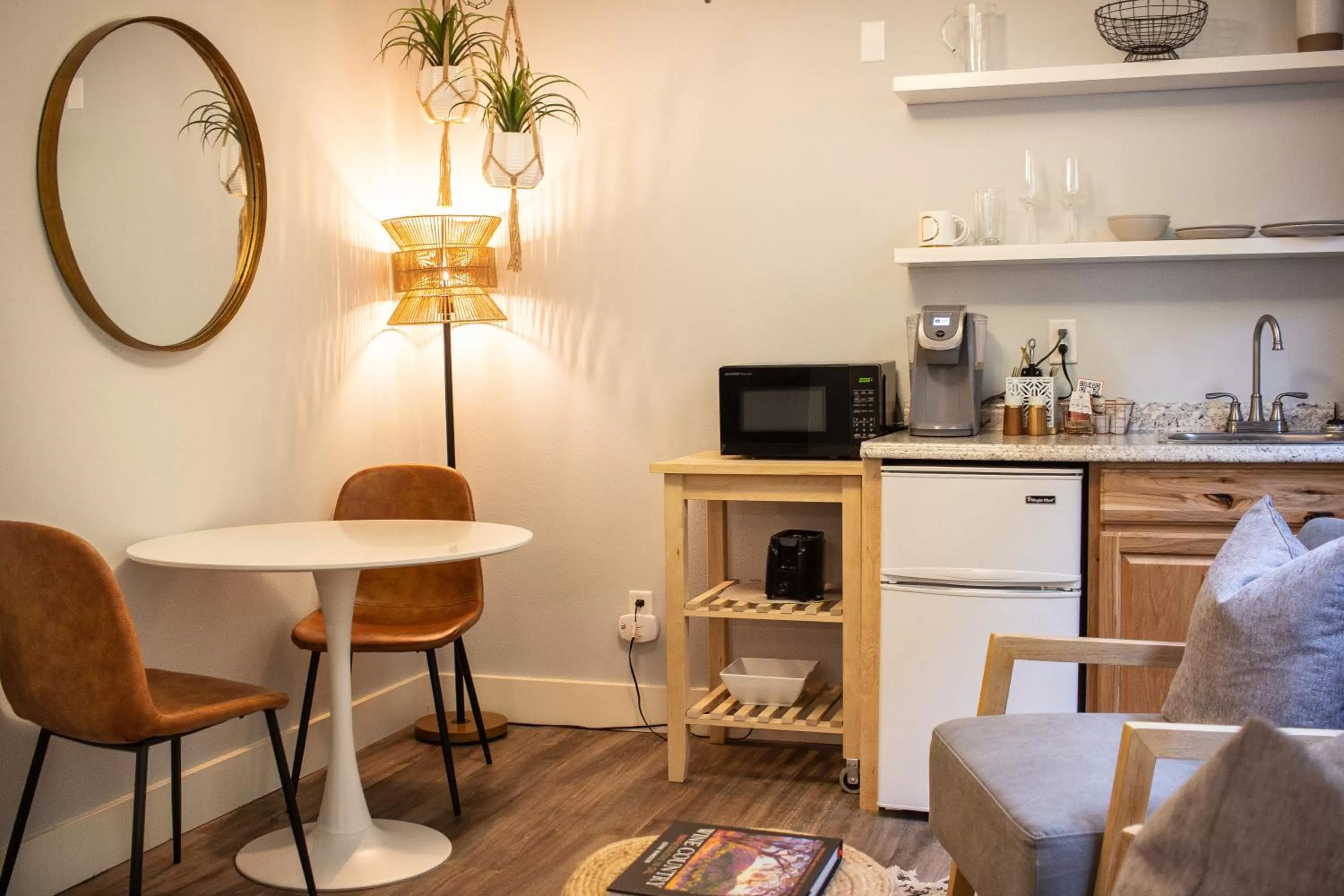 Dining area in Douglas On Third