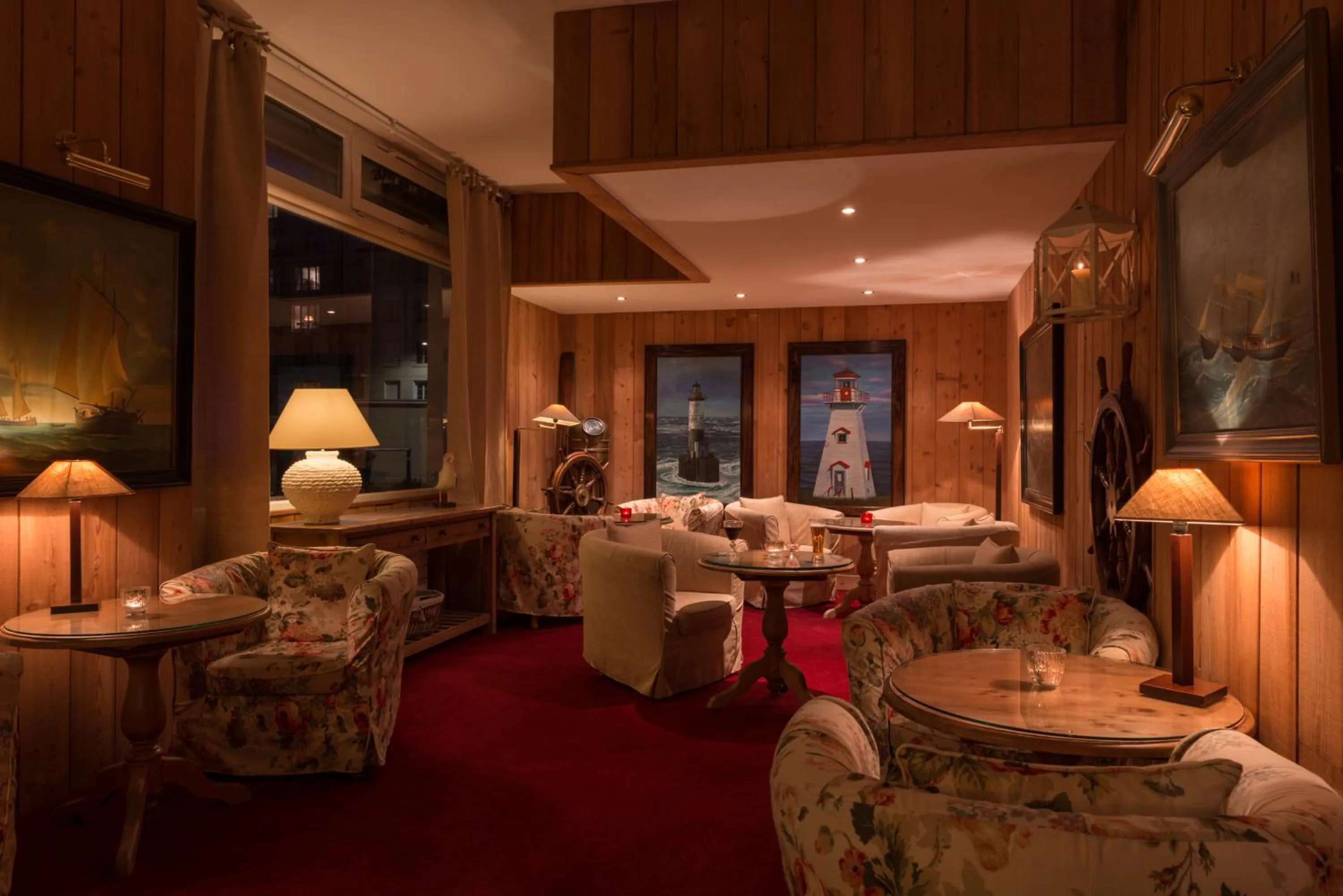 Decorative detail in Hôtel Spa Vent d'Ouest