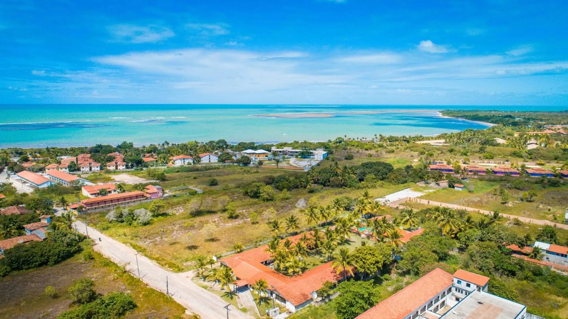 Bird's eye view in Morada dos Coqueiros Praia Hotel