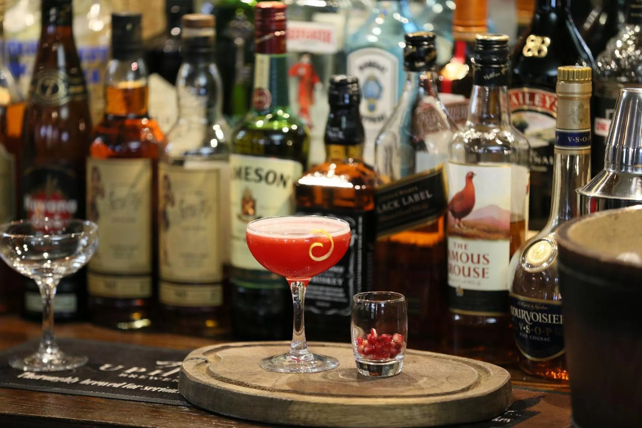 Drinks in The Bunk Inn