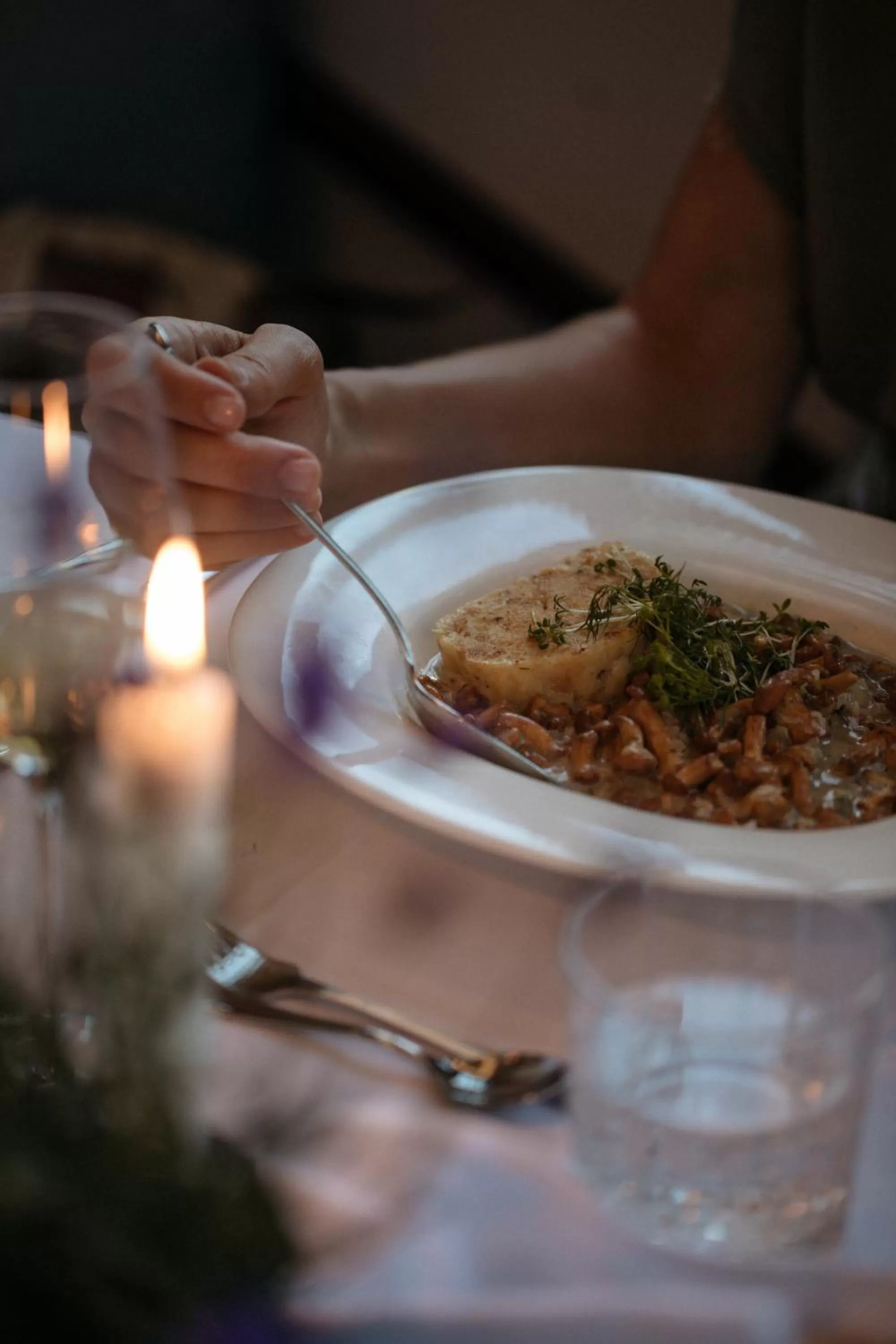 Food and drinks in Hotel Goldener Ochs