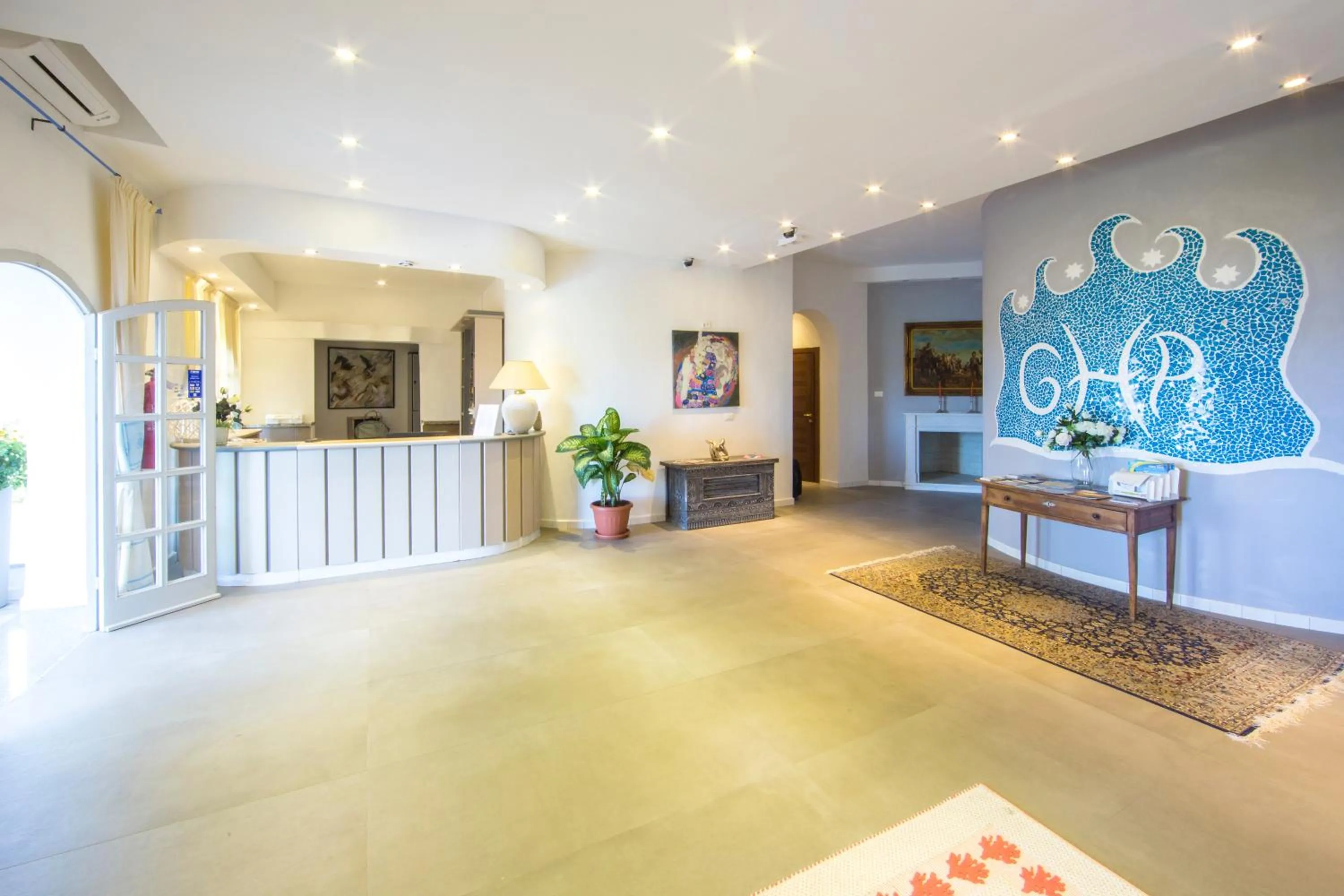 Lobby or reception in Grand Hotel Palau