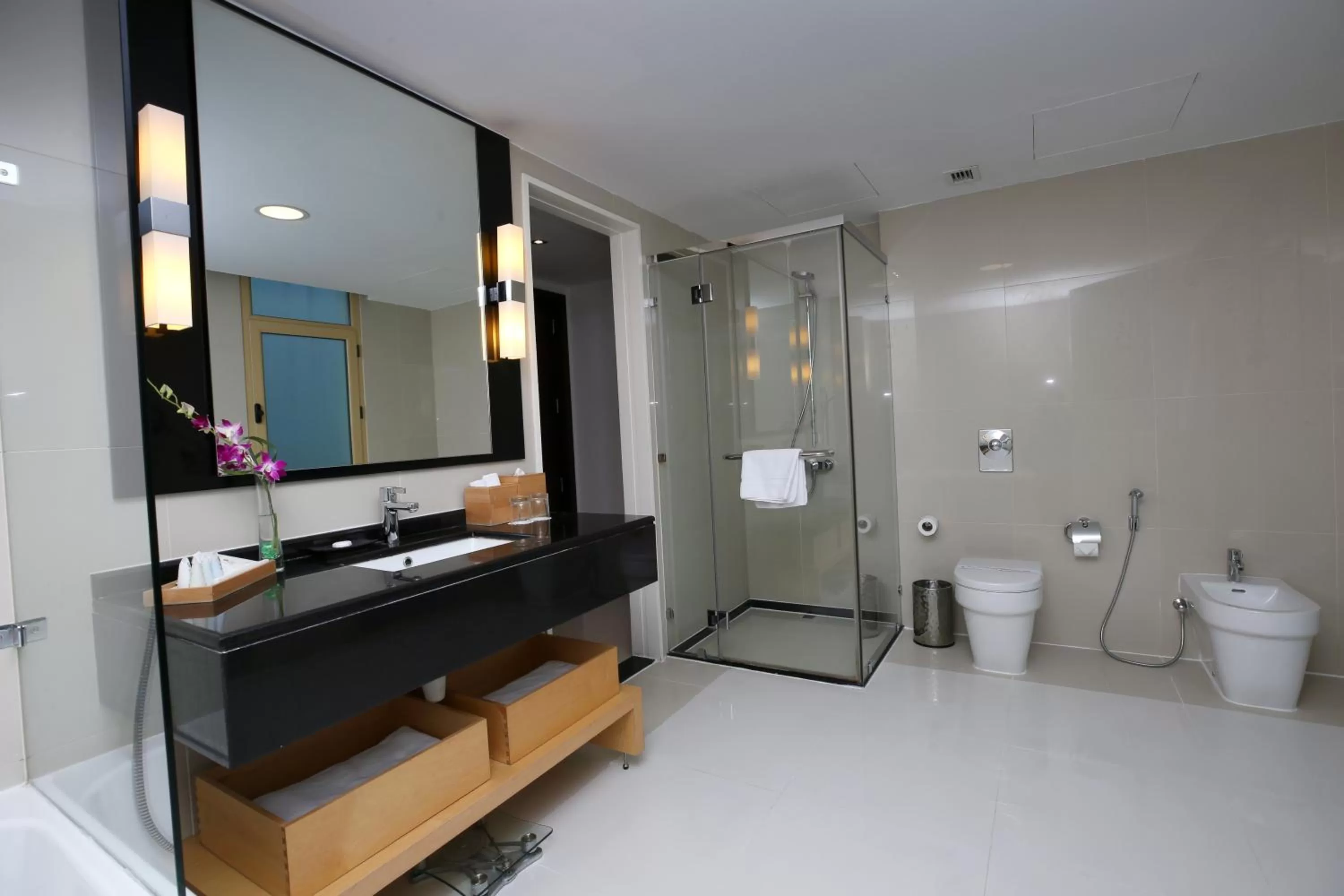 Shower in Asdal Boutique Hotel Seef